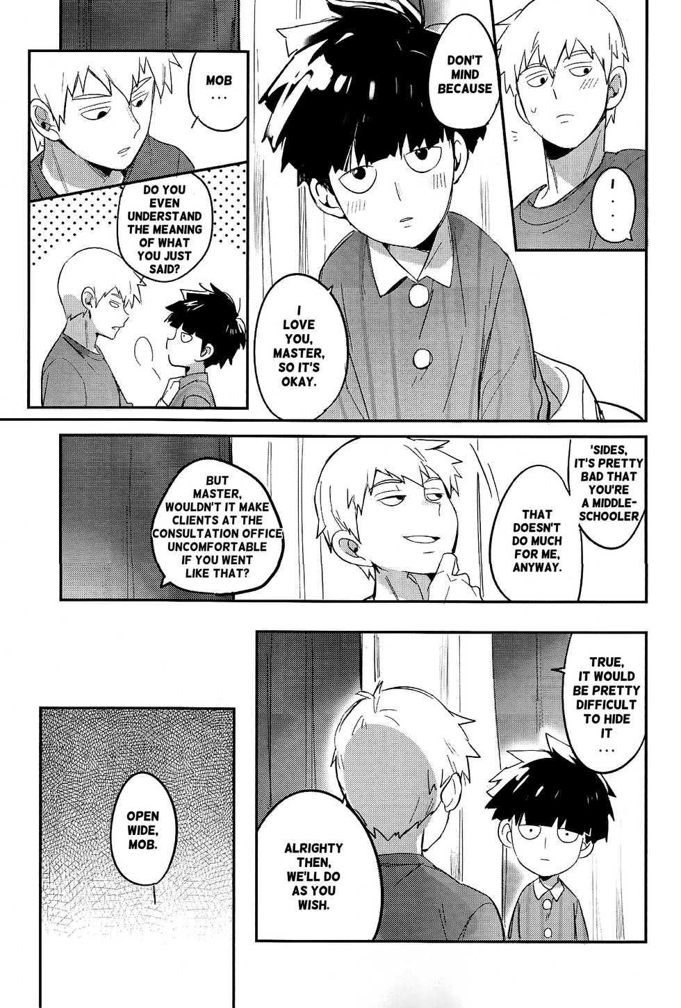 (PSYCHIC100%) [SUPERNOVA.7 (Mohi)] Moment Ring (Mob Psycho 100) [English] [foopy] - Page 13