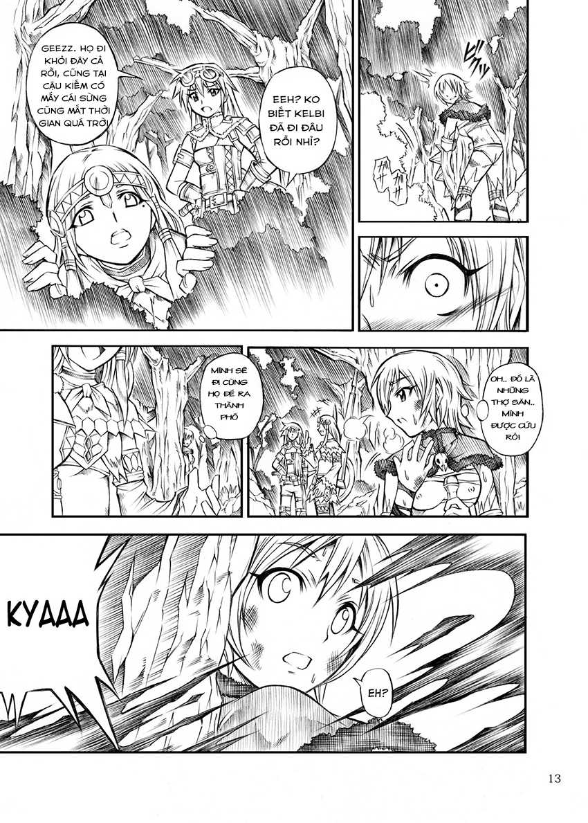 (C77) [Yokohama Junky (Makari Tohru)] Solo Hunter no Seitai (Monster Hunter) [Vietnamese Tiếng Việt] - Page 13
