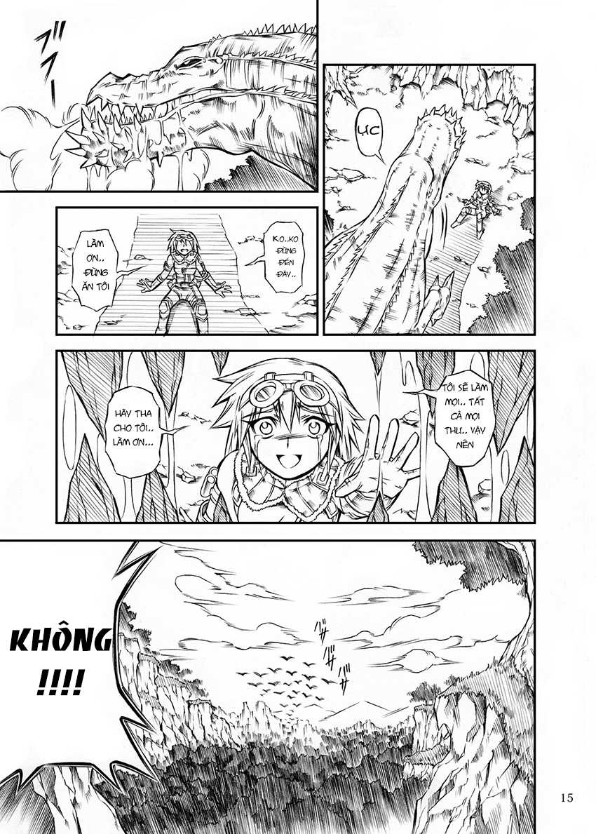 (C77) [Yokohama Junky (Makari Tohru)] Solo Hunter no Seitai (Monster Hunter) [Vietnamese Tiếng Việt] - Page 15