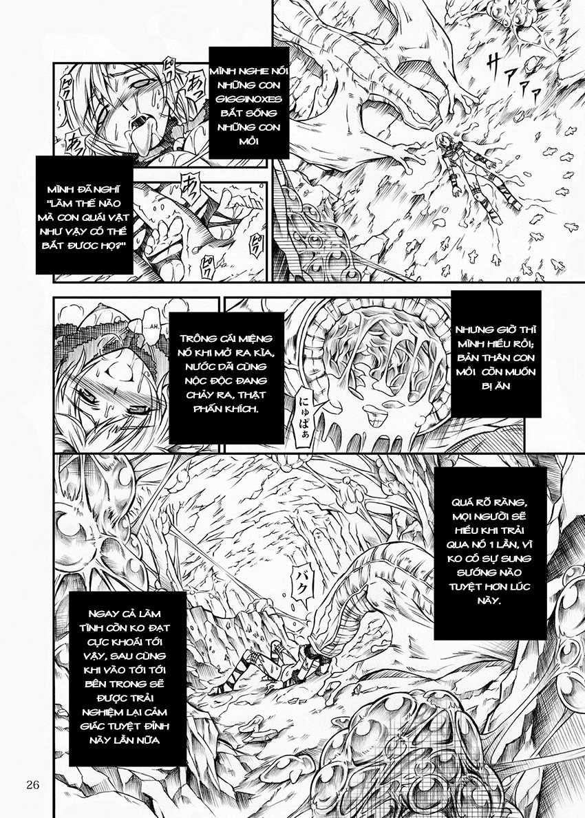 (C77) [Yokohama Junky (Makari Tohru)] Solo Hunter no Seitai (Monster Hunter) [Vietnamese Tiếng Việt] - Page 26