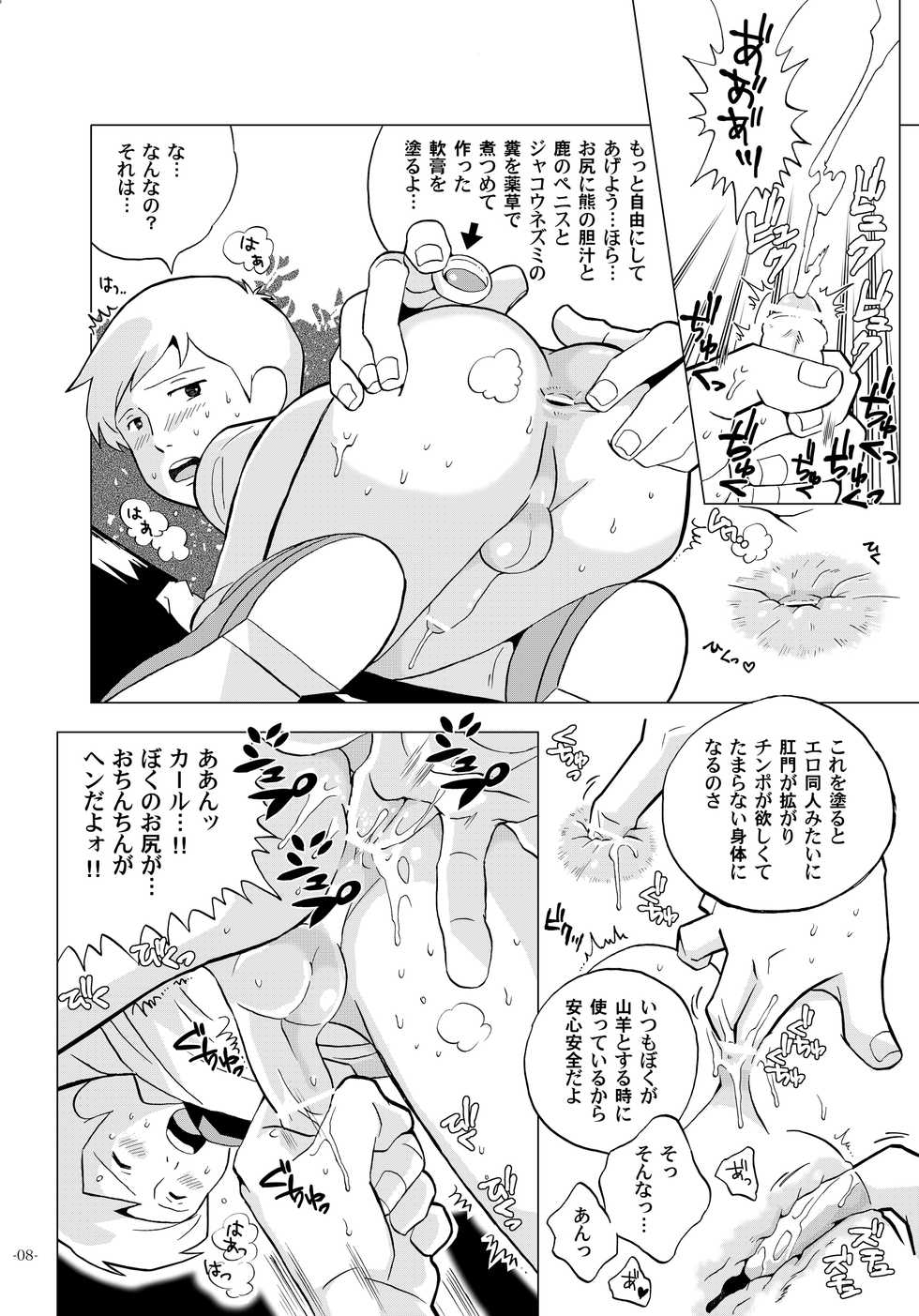 [Okashi Tai (Kin no Tamamushi)] Sekai Shounen Gekijou (World Masterpiece Theater) [Digital] - Page 8