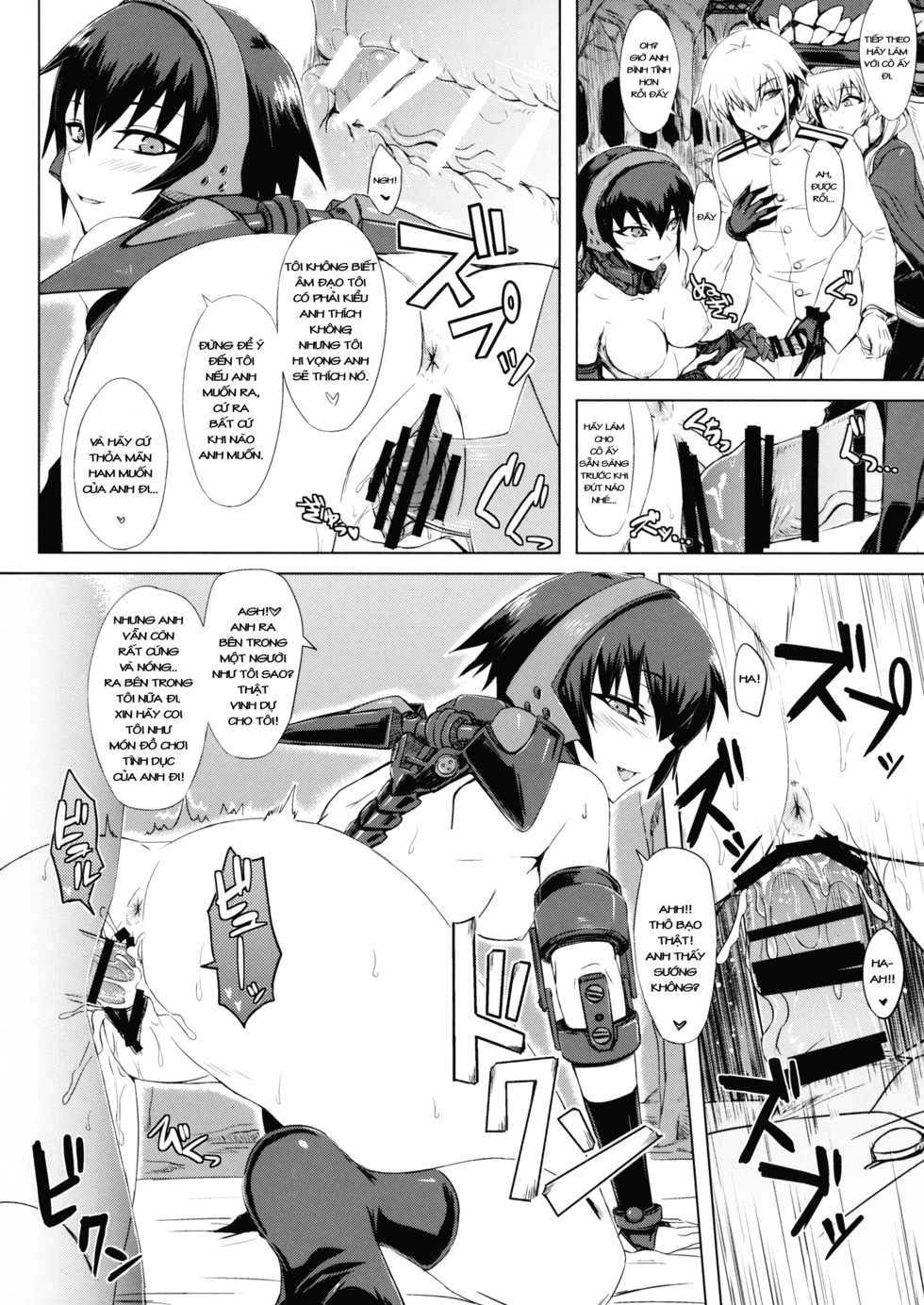 (Houraigekisen! Yo-i! 4Senme!) [Minarai Honpo (Minamoto Jin, ATTP)] Shinkai Seikan Meibo (Kantai Collection)  [Vietnamese Tiếng Việt] [Incomplete] - Page 10