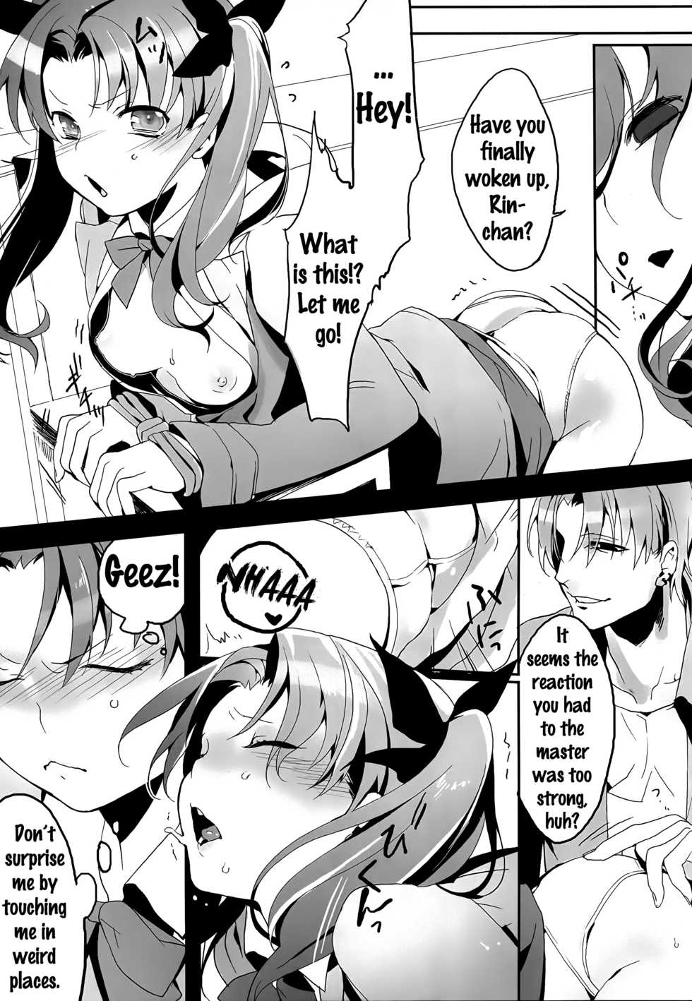 (Ou no Utsuwa 5) [Koi no Danmenzu (Iroito)] Doubutsu Ijou Ningen Miman (Fate/Zero) [English] {doujins.com} - Page 8