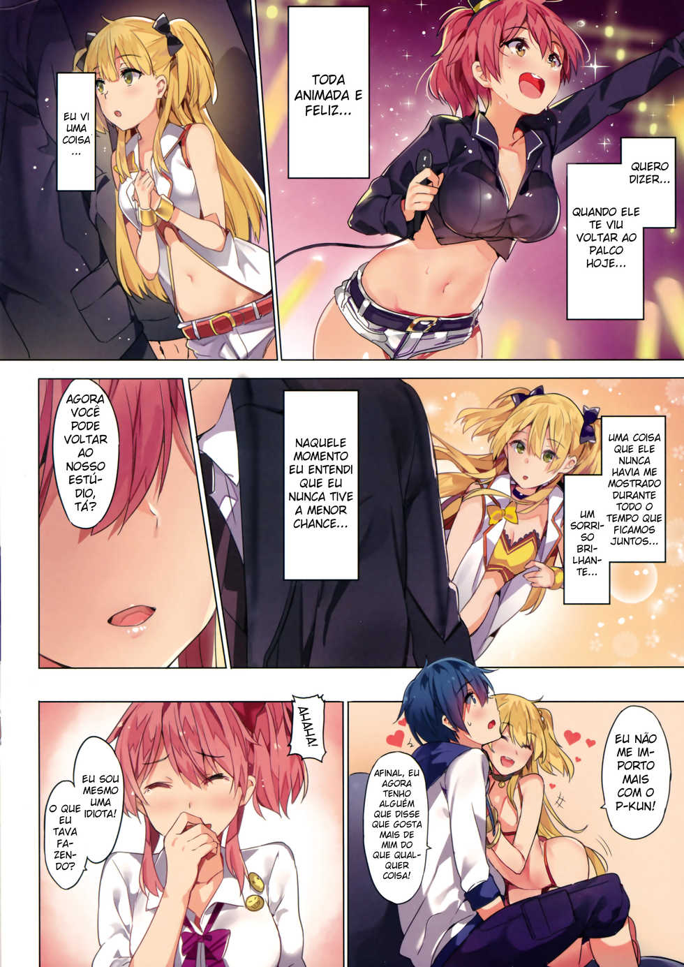 (C90) [MoonPhase (Yuran)] Jougasaki Shimai no Itazura na Yume - Mischievous dream of Jogasaki sisters (THE IDOLM@STER CINDERELLA GIRLS) [Portuguese-BR] [EngQuimica] - Page 18