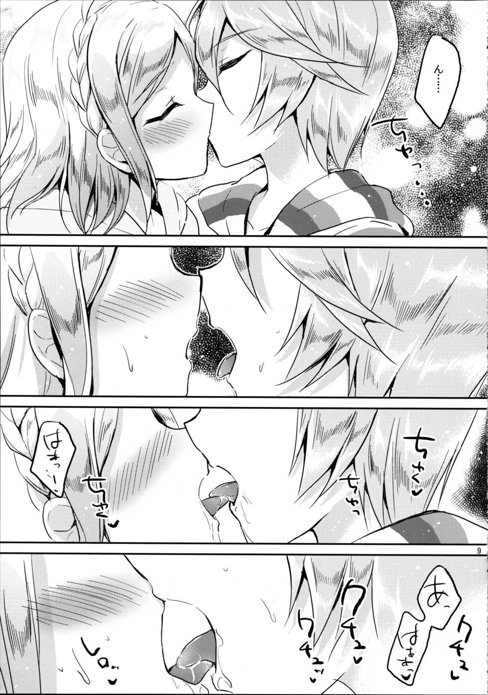 (C90) [Jagabata (Oimo)] First night (PriPara) - Page 9