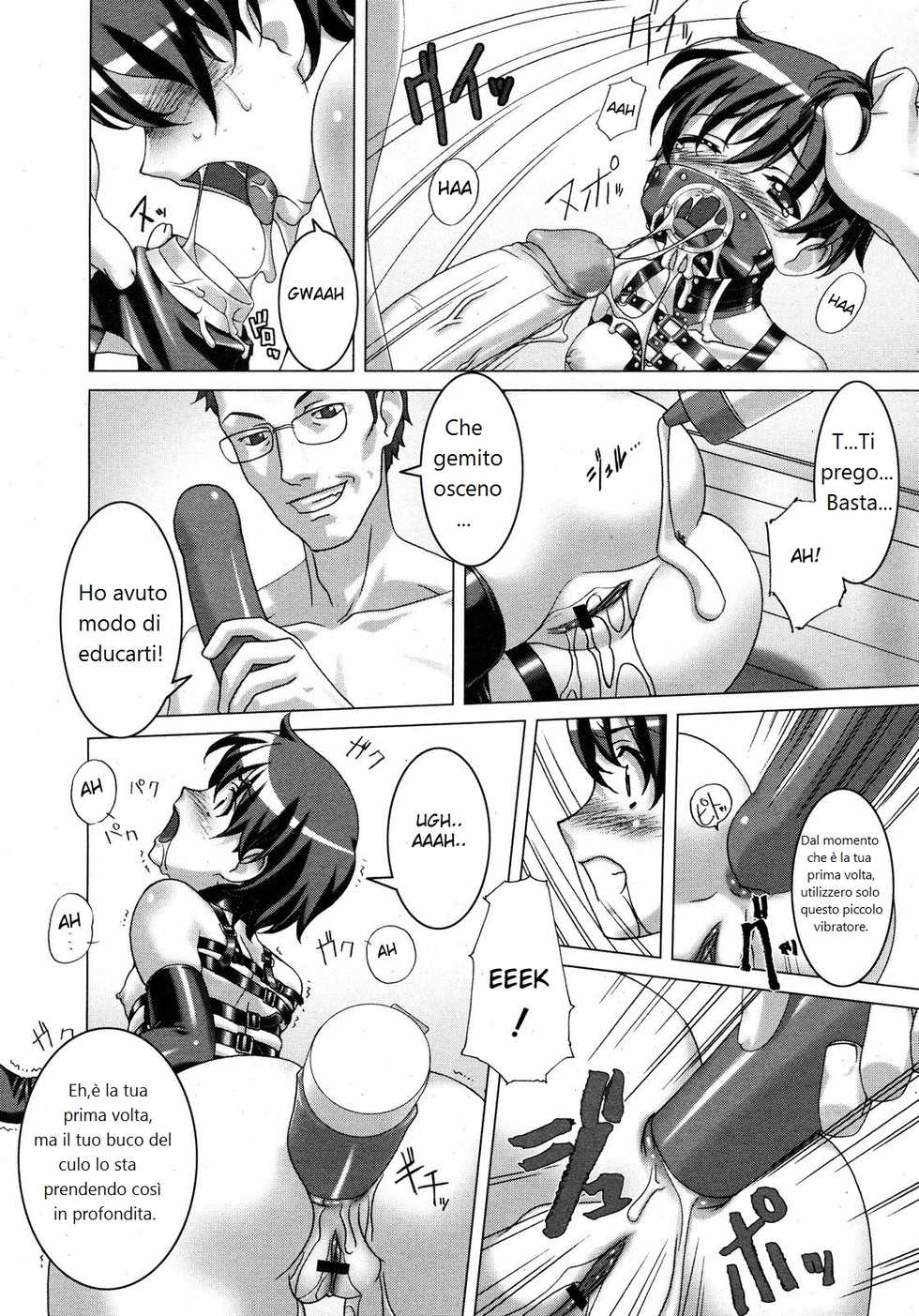 [Sakura Romako] Shoujo Kousoku | Restrained Girl (COMIC 0EX Vol. 11 2008-11) [Italian] [dragon2991] - Page 10