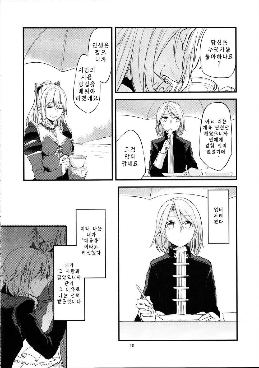 (C89) [Hatakewotagayasudake (Mikanuji)] Ryoushu-sama no Ikenai Yuuwaku (Granblue Fantasy) [Korean] - Page 11