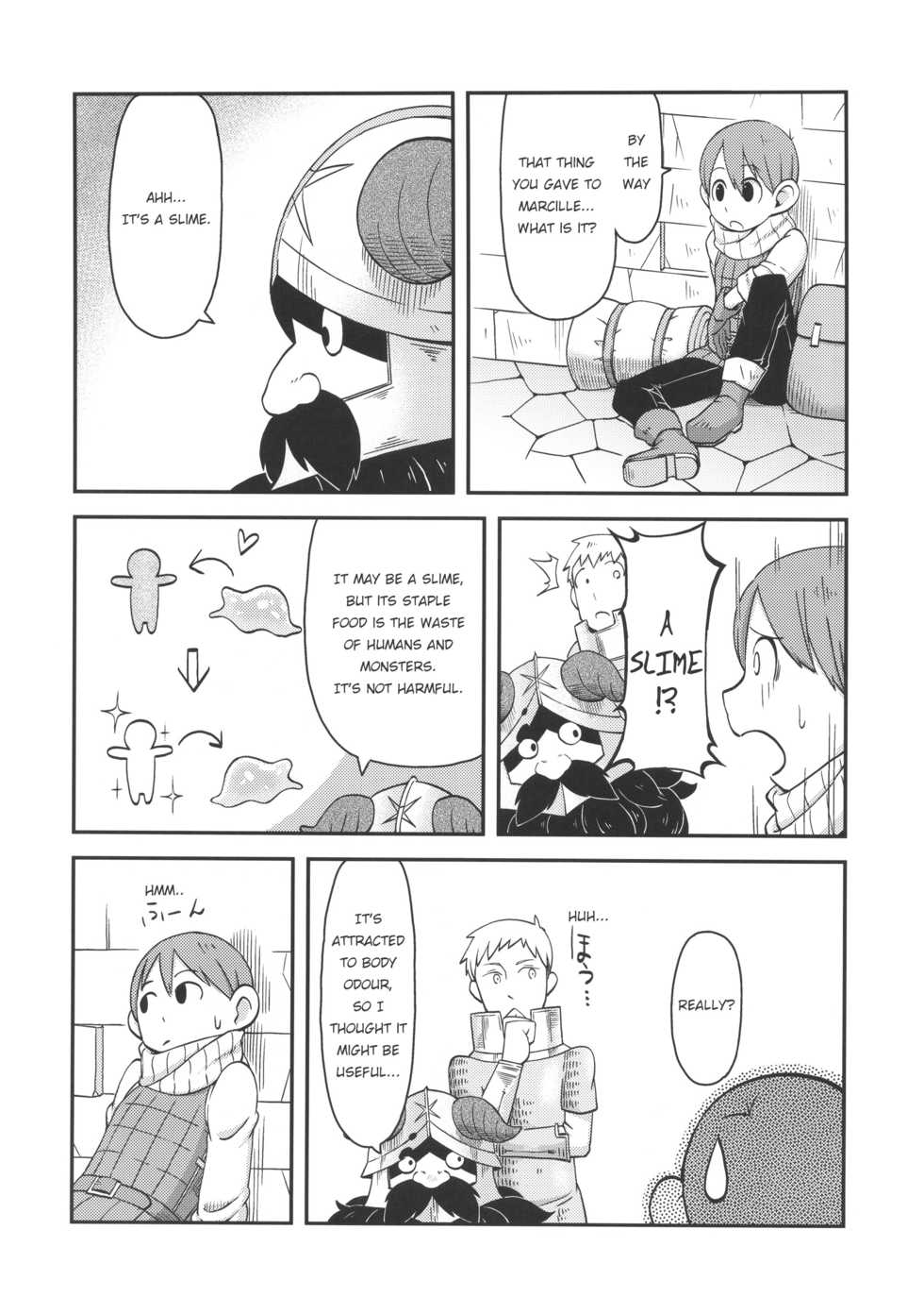 (C89) [Black Vinegar (Crozu)] Dungeon Cooking ~Marcille no Slime Zoe~ (Dungeon Meshi) [English] [OniMako] - Page 9