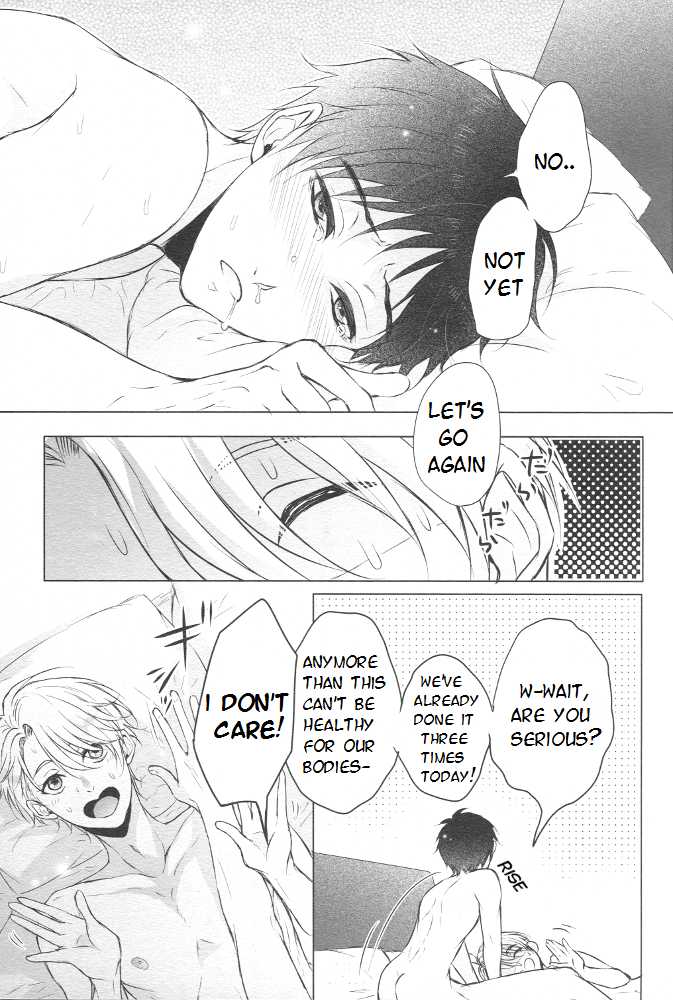 (Ginban no Glory 0.5) [RODRINK (Tani Rinko)] Katsuki Yuuri wa Manzoku Dekinai! | Katsuki Yuuri Can't Be Satisfied! (Yuri on Ice) [English] [TyroLuuki] - Page 4