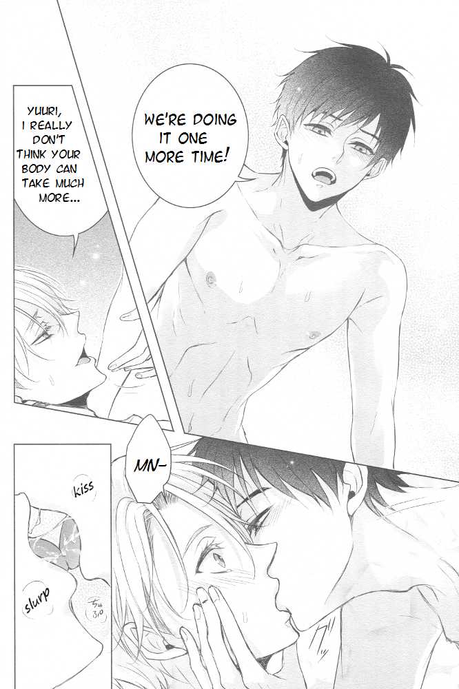(Ginban no Glory 0.5) [RODRINK (Tani Rinko)] Katsuki Yuuri wa Manzoku Dekinai! | Katsuki Yuuri Can't Be Satisfied! (Yuri on Ice) [English] [TyroLuuki] - Page 5
