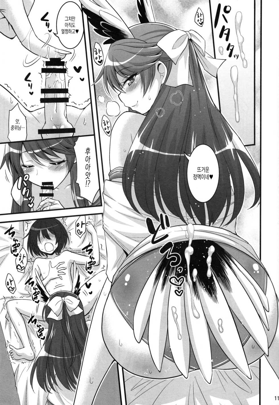 (C91) [Hasemi box (Hasemi Ryo)] Onee-chan to Shota no Witch Night (Brave Witches) [Korean] - Page 10