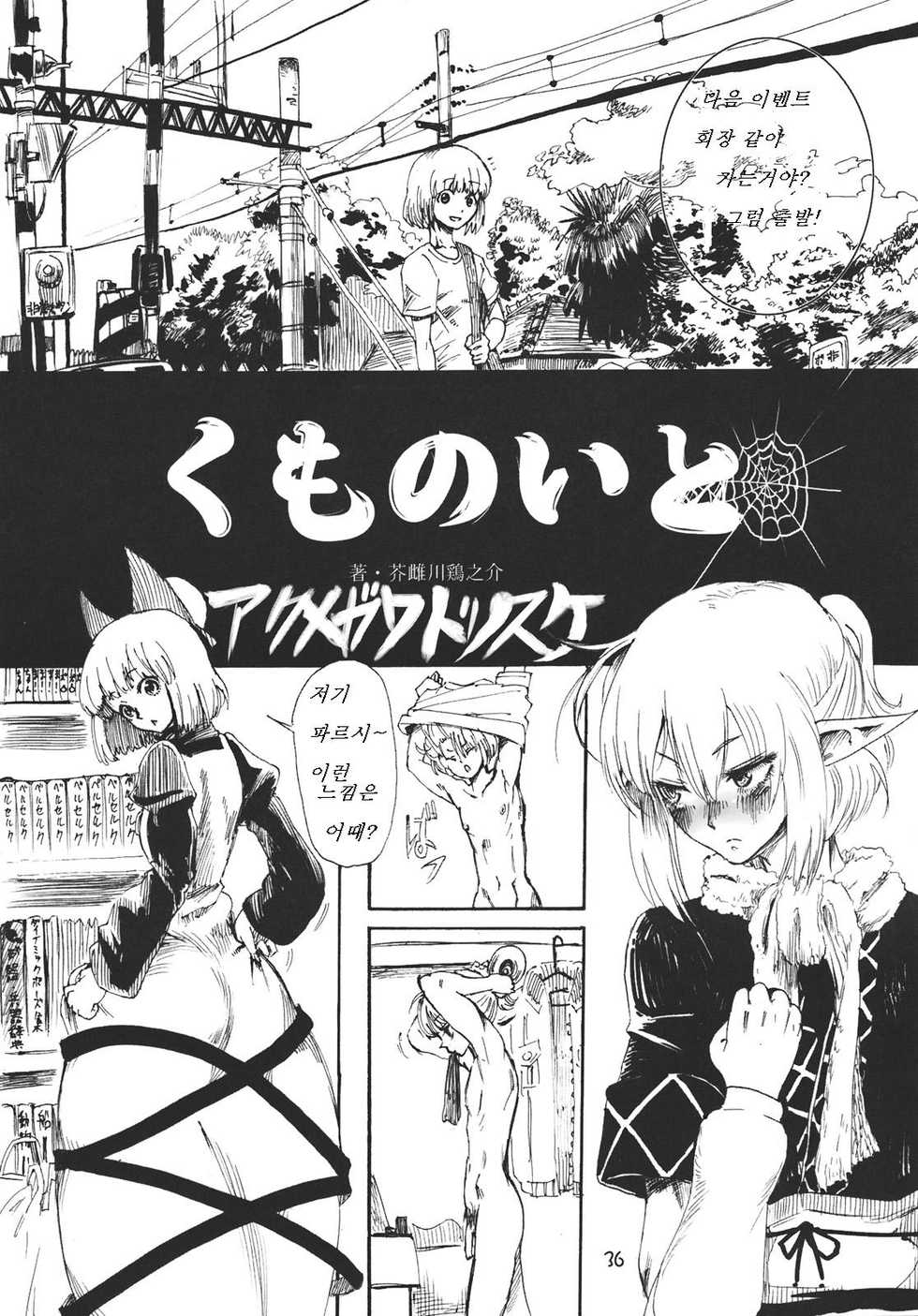 (SC49) [Denpa YunYun (Various)] CJDG (Touhou Project) [Korean] - Page 36