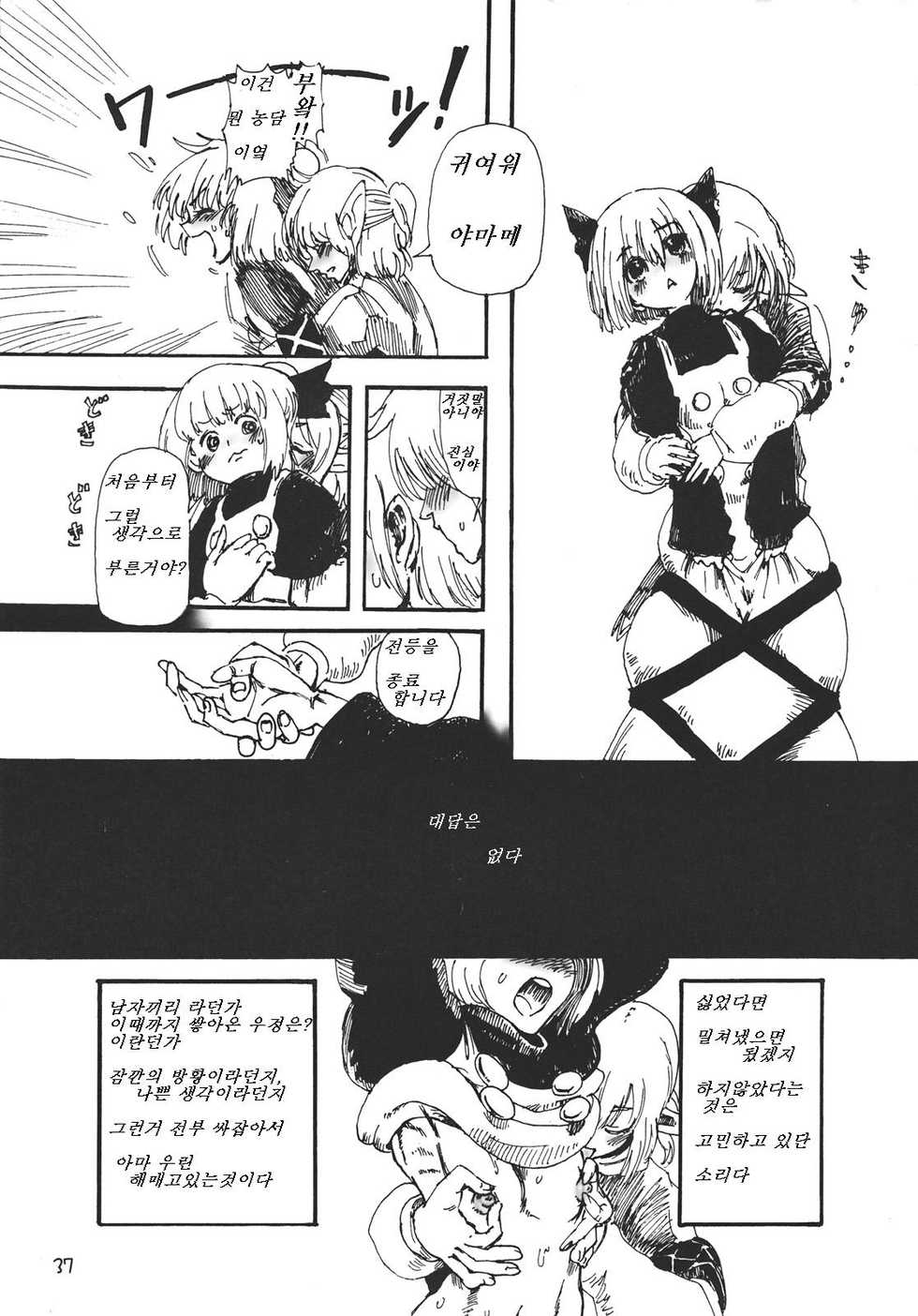 (SC49) [Denpa YunYun (Various)] CJDG (Touhou Project) [Korean] - Page 37