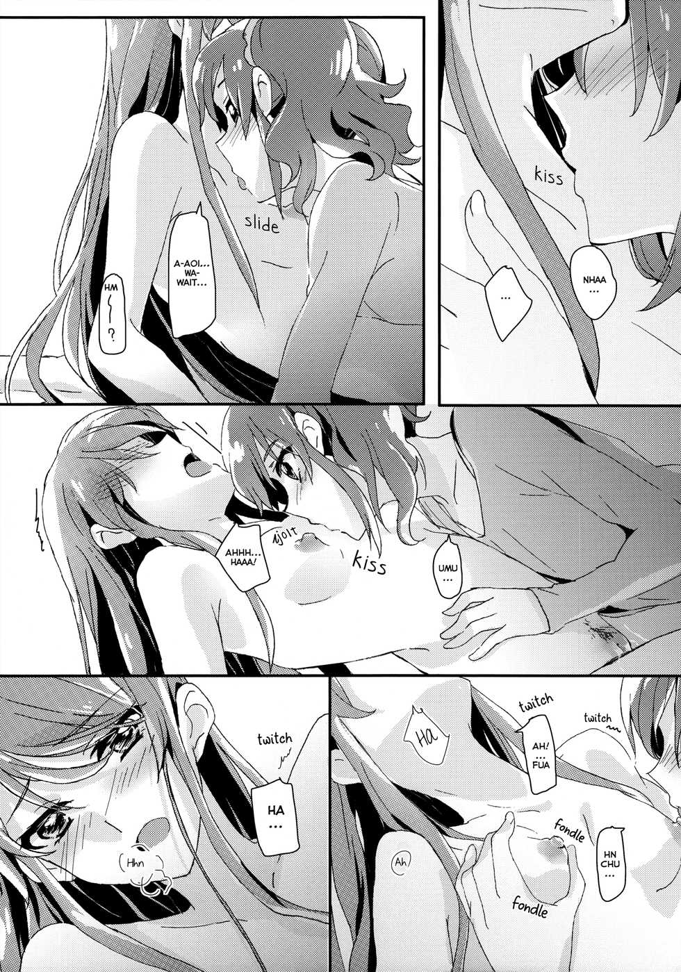 (Geinoujin wa Card ga Inochi! 11) [Keruto (Yanagi Hareta)] Tomorrow's schedule (Aikatsu!) [English] [Lazy Lily] - Page 16