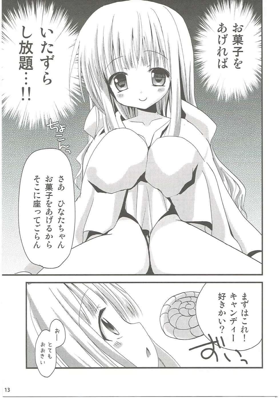 (C84) [Ar Da Coda (Zinan)] Show you Guts Cool Say na Tanpenshuu (Ro-Kyu-Bu!) - Page 12