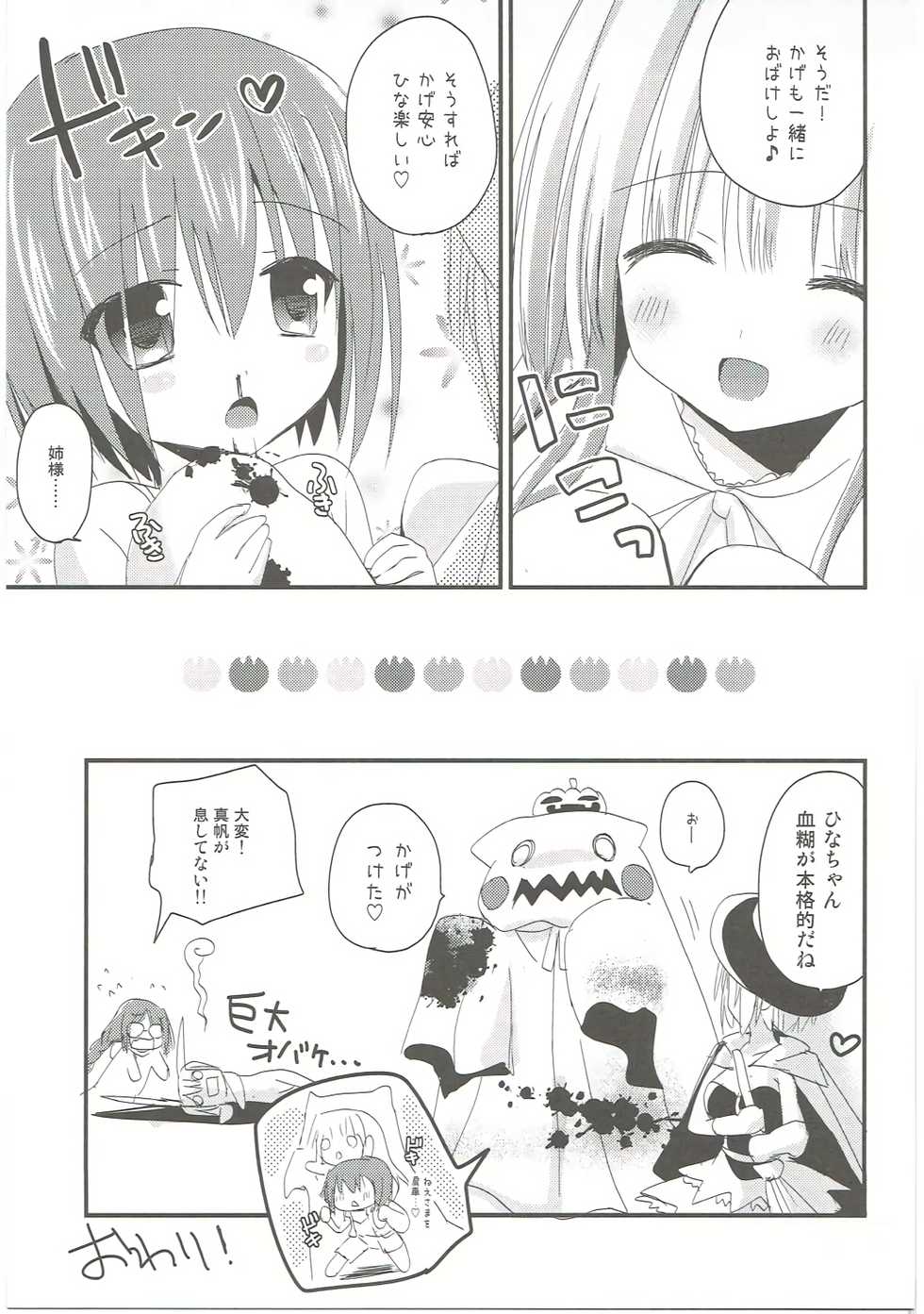 (C84) [Ar Da Coda (Zinan)] Show you Guts Cool Say na Tanpenshuu (Ro-Kyu-Bu!) - Page 20