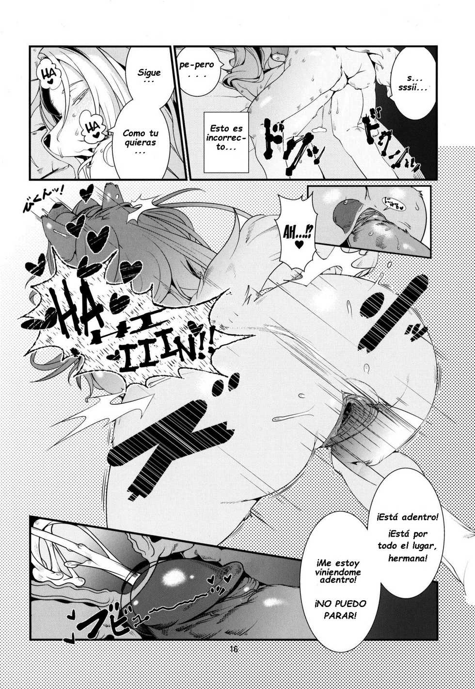 (C82) [Kemono Ekaki no Kousoku 2 (Sindoll)] Temptation!! (Seiken Densetsu) [Spanish] [Funky21] [Decensored] - Page 17