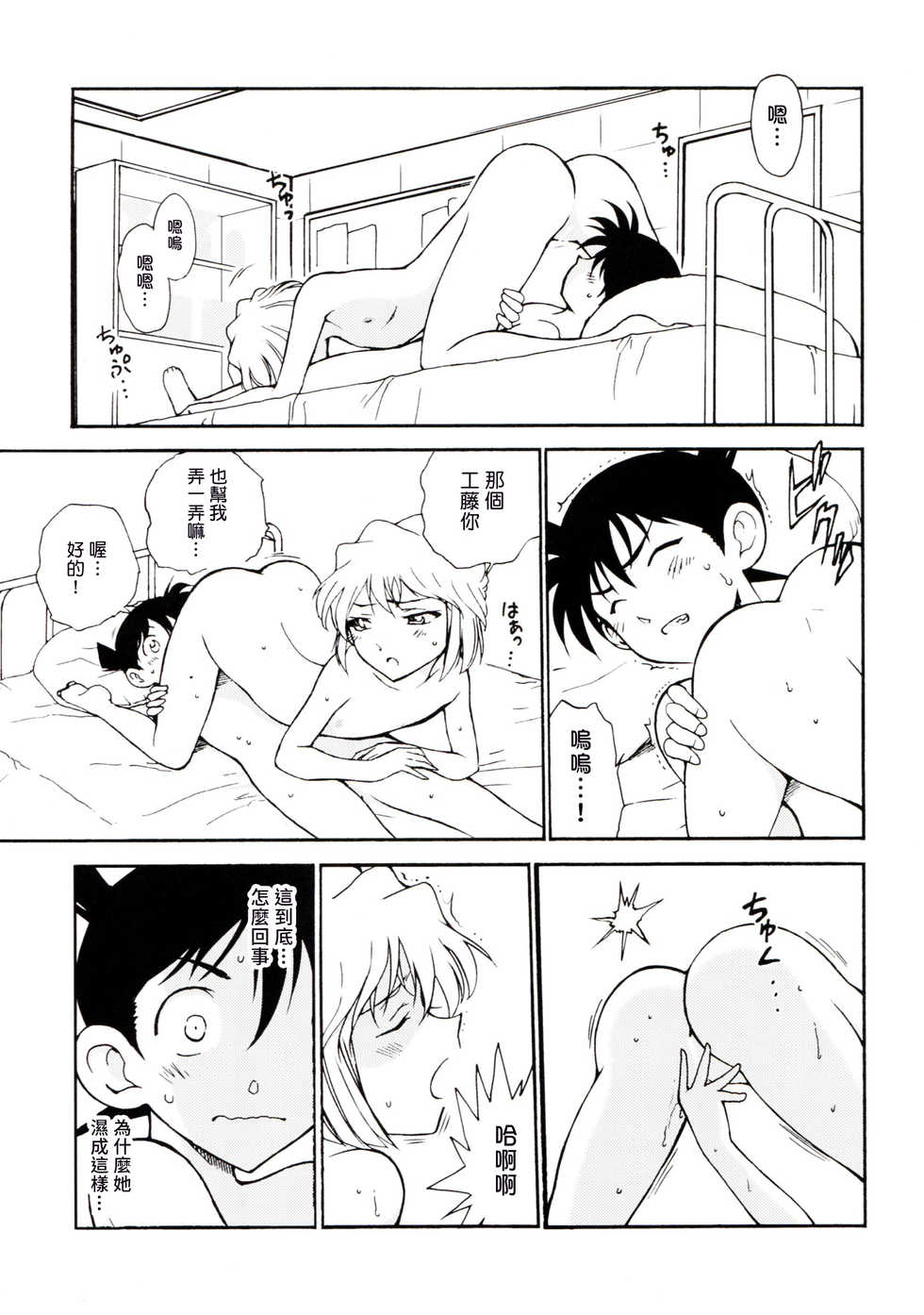 (C91) [OTOHIMEDOU (Otumaru)] Sherry my love (Detective Conan) [Chinese] [塔布里斯個人漢化] - Page 27