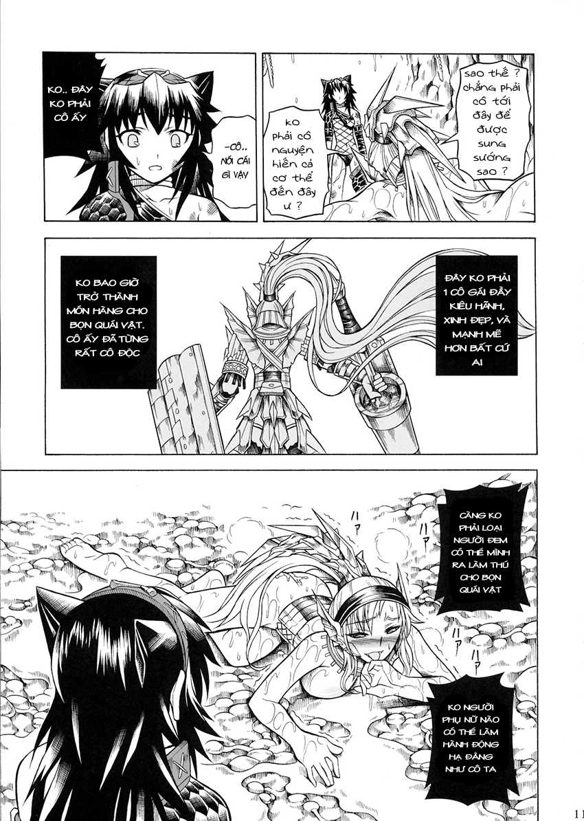(C79) [Yokohama Junky (Makari Tohru)] Solo Hunter no Seitai 2 The Second Part (Monster Hunter) [Vietnamese Tiếng Việt] [Kimi Oguri] - Page 13