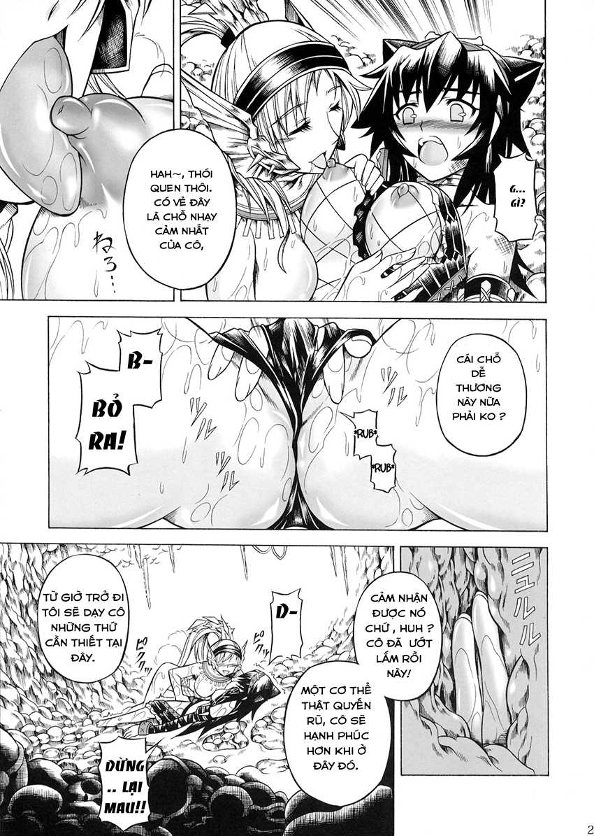 (C79) [Yokohama Junky (Makari Tohru)] Solo Hunter no Seitai 2 The Second Part (Monster Hunter) [Vietnamese Tiếng Việt] [Kimi Oguri] - Page 23