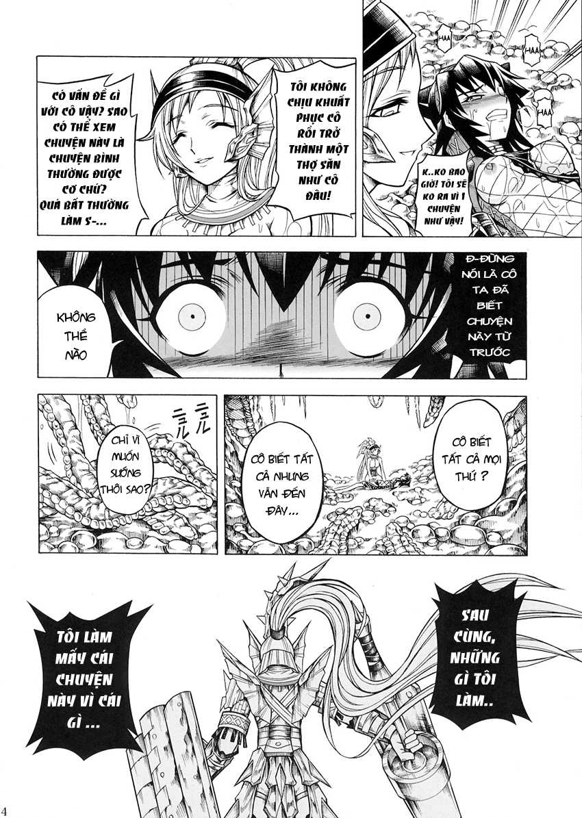 (C79) [Yokohama Junky (Makari Tohru)] Solo Hunter no Seitai 2 The Second Part (Monster Hunter) [Vietnamese Tiếng Việt] [Kimi Oguri] - Page 26