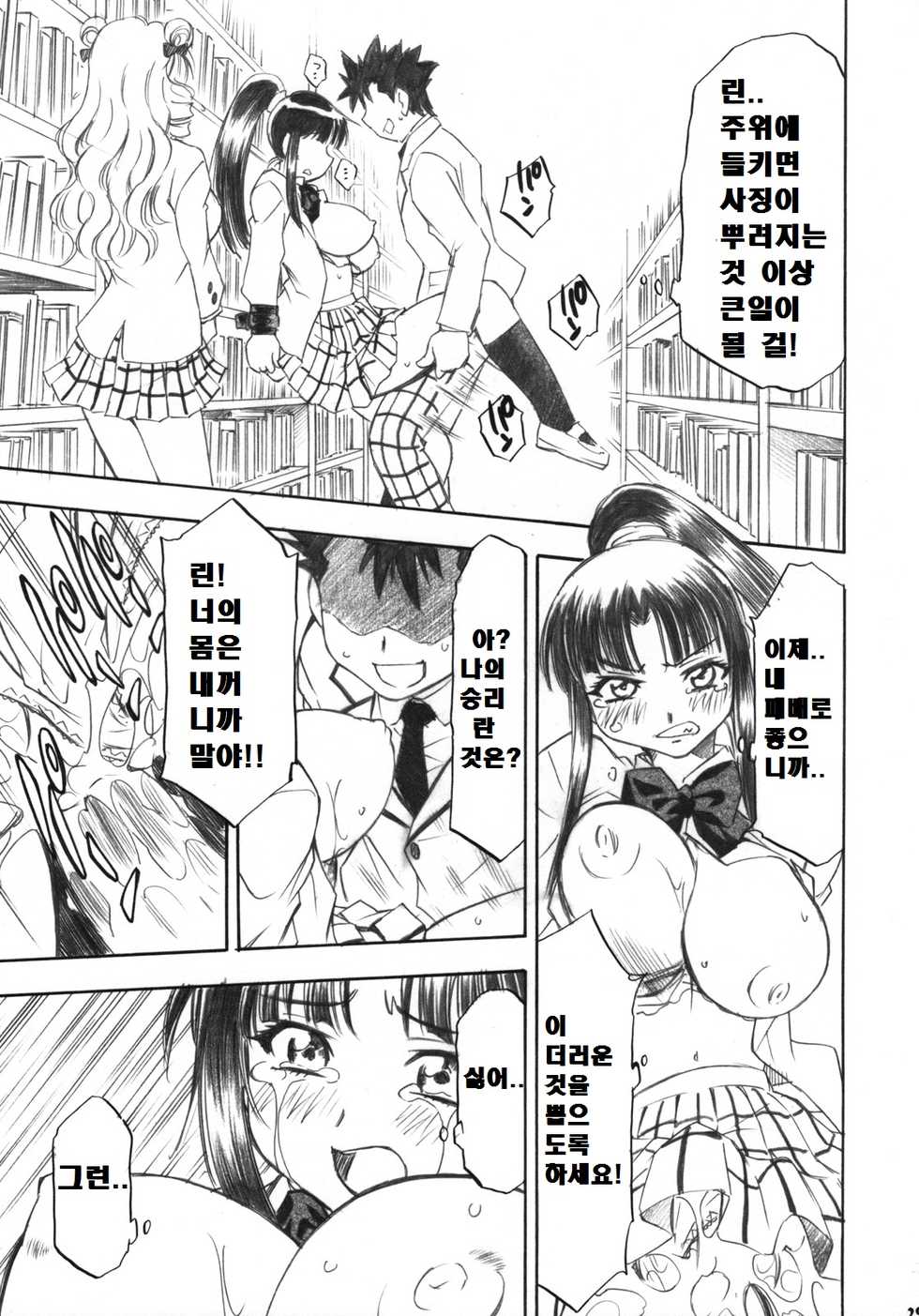 (C73) [Studio Wallaby (Nagisa Minami)] Troublekko ~Saki & Aya & Rin~ | 트러블 소녀 ~사키&아야&린~ (To LOVE-Ru) [Korean] [라그나로크] - Page 28