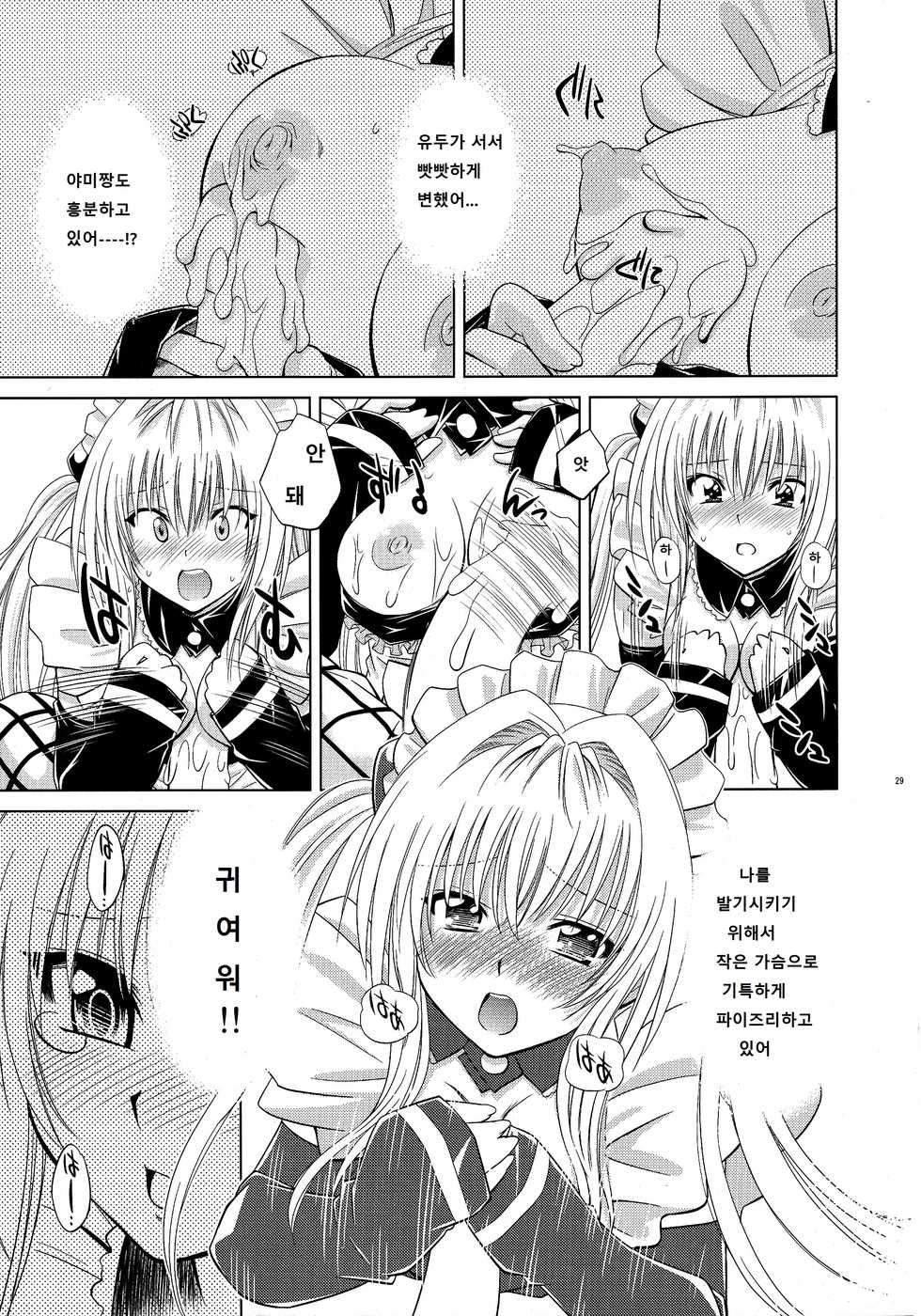 (C79) [Studio Wallaby (Nagisa Minami)] Troublekko ~Yami~ | 트러블 소녀 ~야미~ (To LOVE-Ru) [Korean] [라그나로크] - Page 28