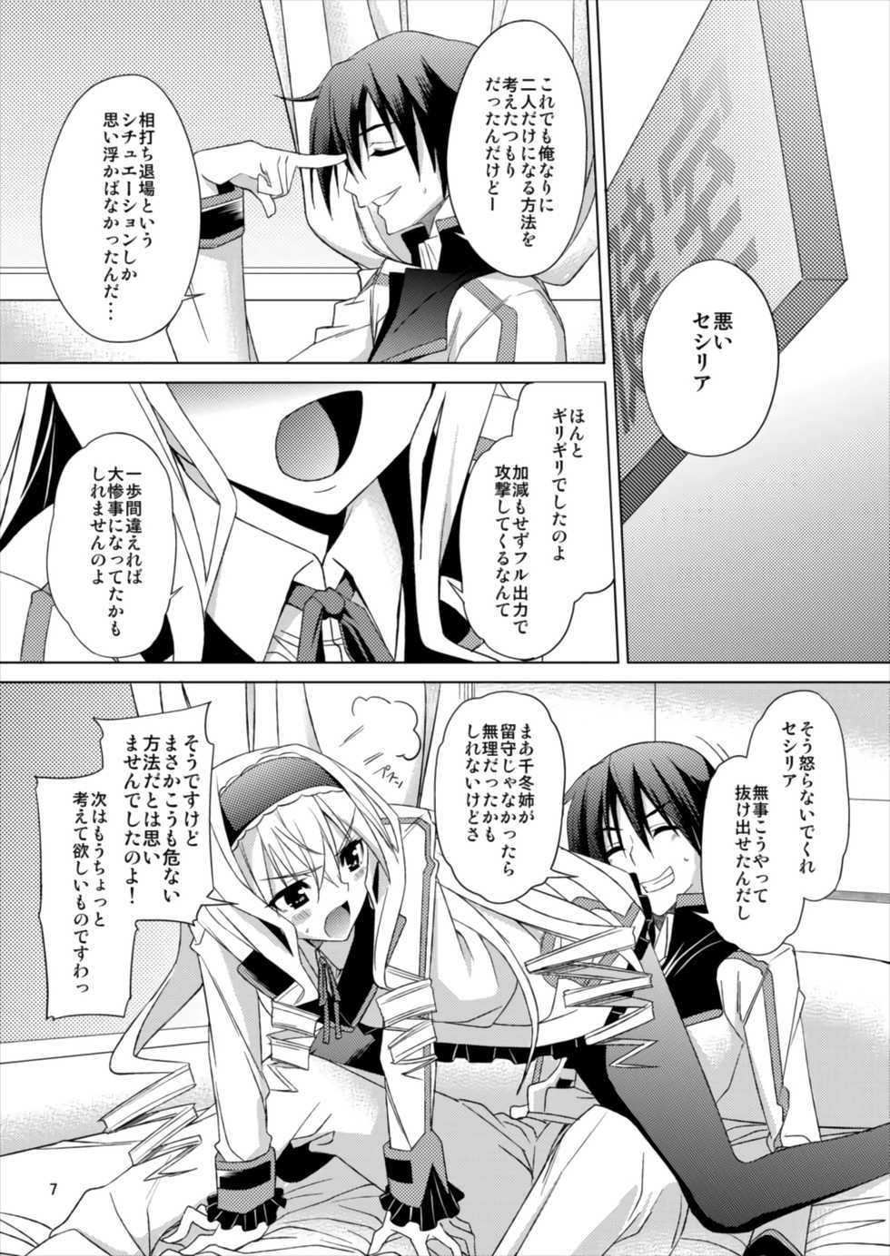 (C82) [RADICAL DASH (Miyane Aki)] AFTER DREAM (IS <Infinite Stratos>) - Page 7