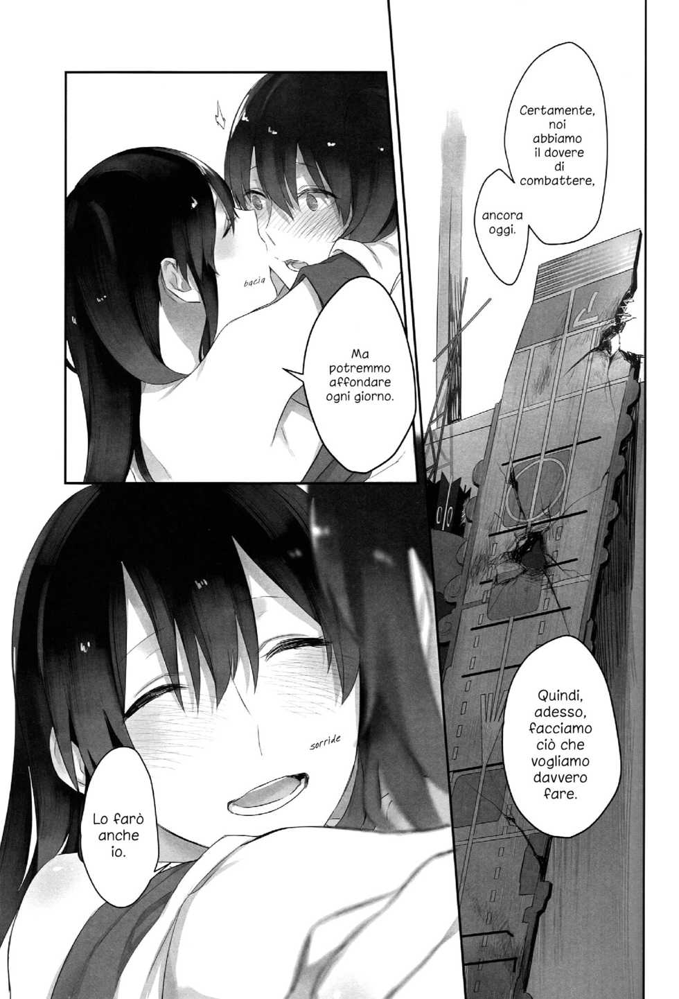 (C90) [Sleeper (Nekomura)] Kaga no Hana Wazurai | La Malattia Floreale di Kaga (Kantai Collection -KanColle-) [Italian] [Giglio Italiano scans] - Page 33