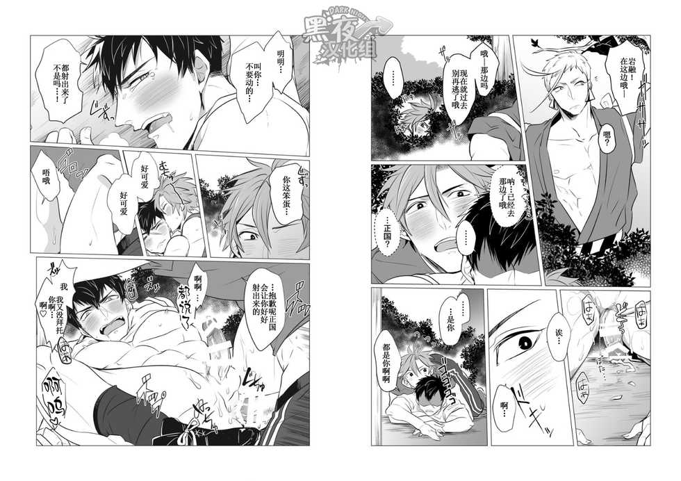 [Nitaroutei (Isshiki Fuji)] Netsu wa Warera o Baka ni Suru | 热昏了头 (Touken Ranbu) [Chinese] [黑夜汉化组] [Digital] - Page 12