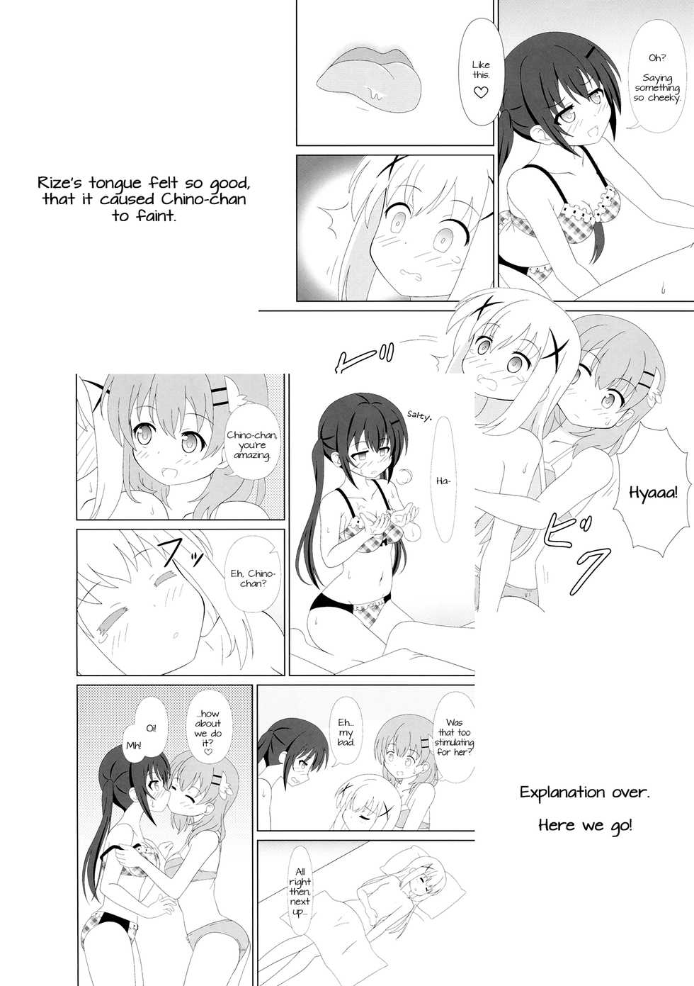 (C91) [Mugen Kidousha (Hiraizumi)] Usagi Trick 2 (Gochuumon wa Usagi desu ka?) [English] [Doki Fansubs] - Page 3