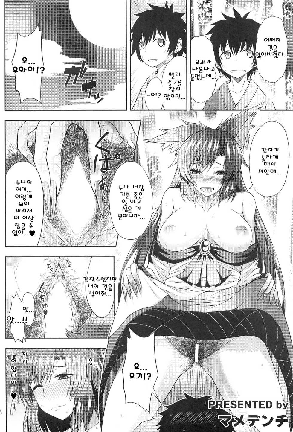 (C91) [Haigoku Ryodan (Karasuma Amiru, Mamedenchi)] Rojiura no Loup-Garou (Touhou Project) [Korean] - Page 19