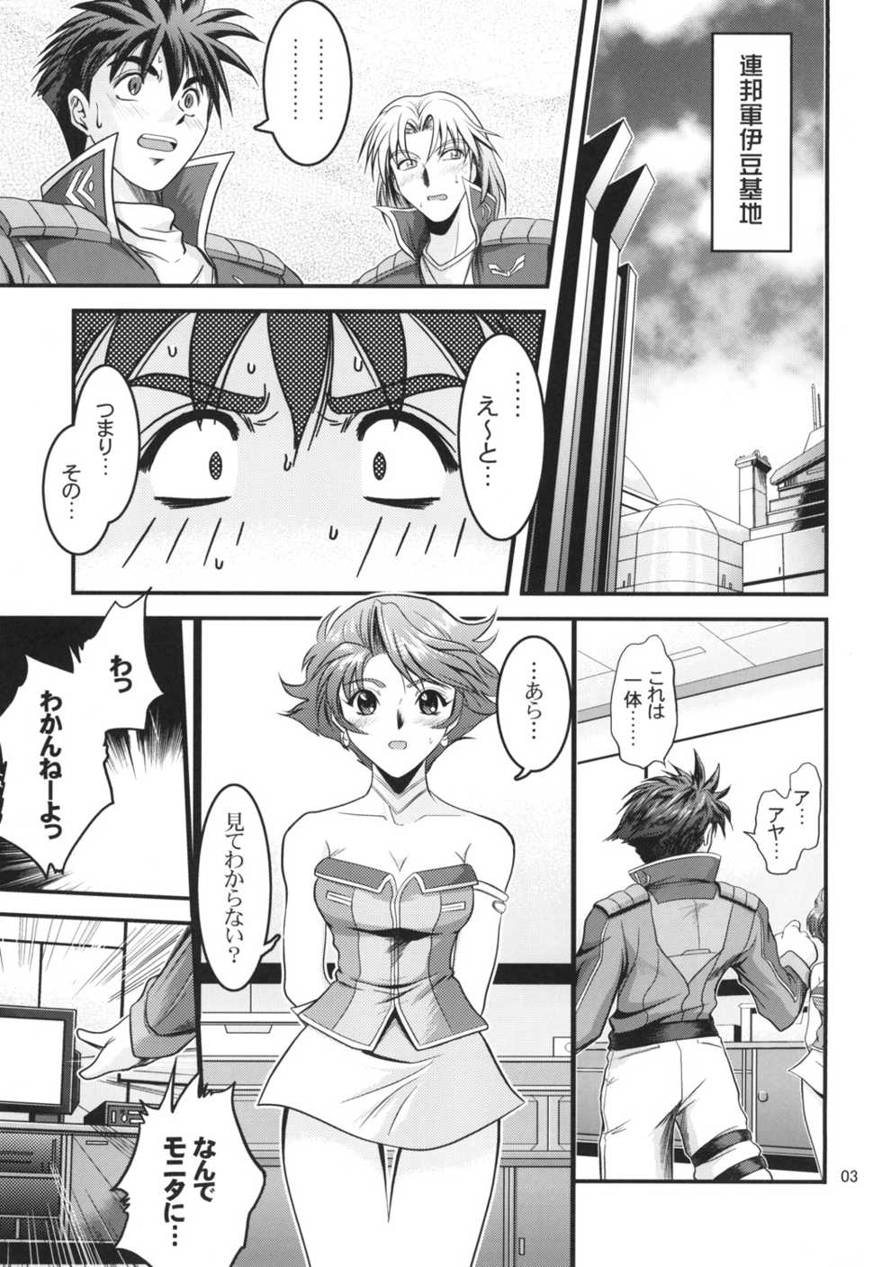 [Gangontou (Fukori)] OG no Acchi no Nichijou STAGE 1 (Super Robot Taisen) [Digital] - Page 3