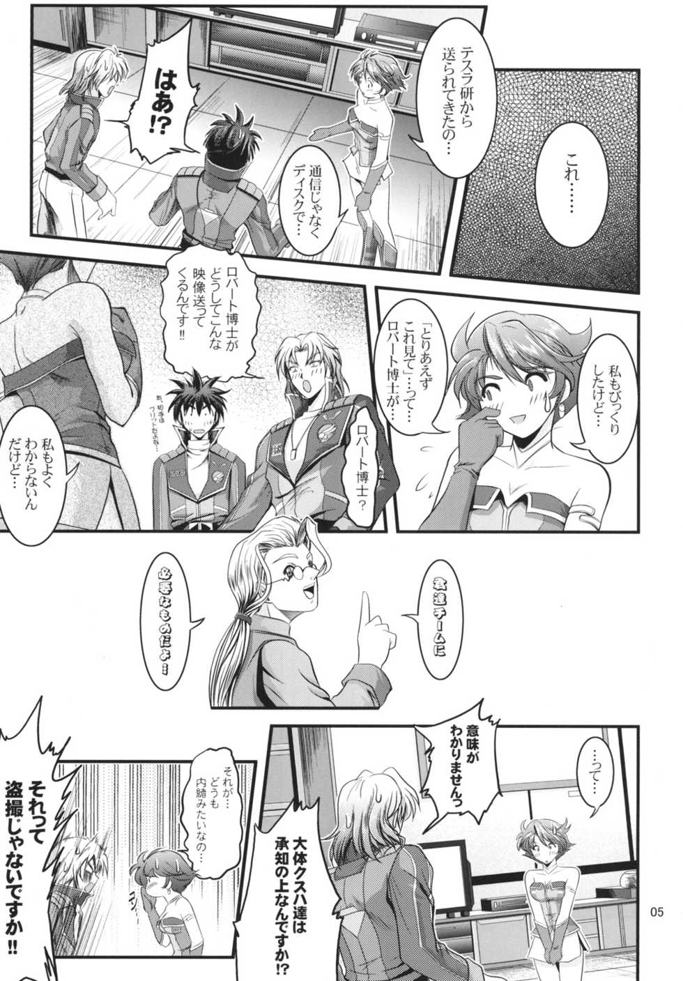 [Gangontou (Fukori)] OG no Acchi no Nichijou STAGE 1 (Super Robot Taisen) [Digital] - Page 5