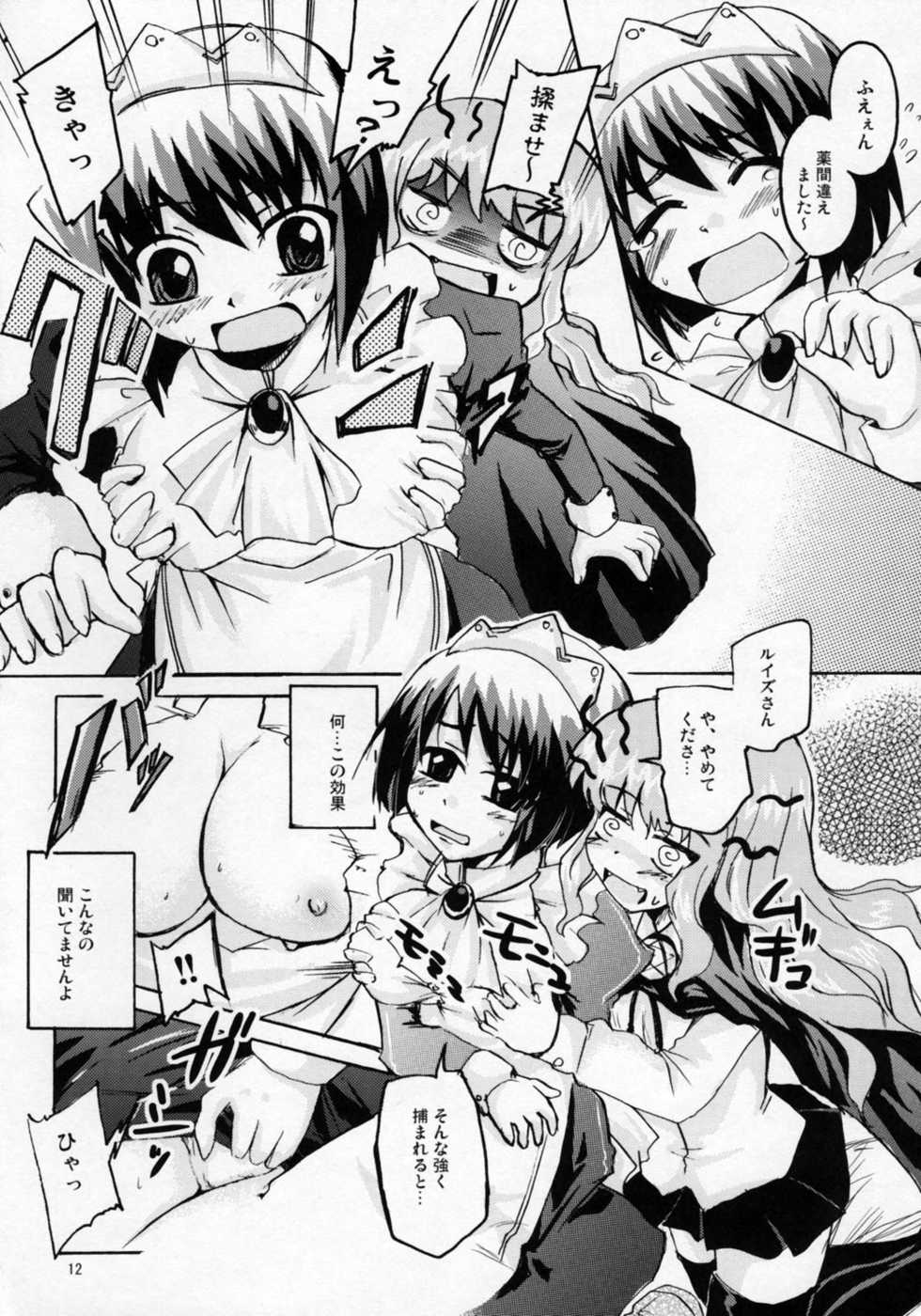 [Sound Sticker (Yoshida Masahiko)] Nukegake Paranoia (Zero no Tsukaima) - Page 11