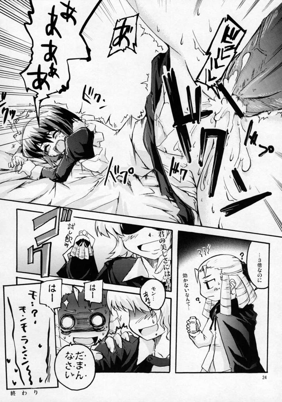 [Sound Sticker (Yoshida Masahiko)] Nukegake Paranoia (Zero no Tsukaima) - Page 23