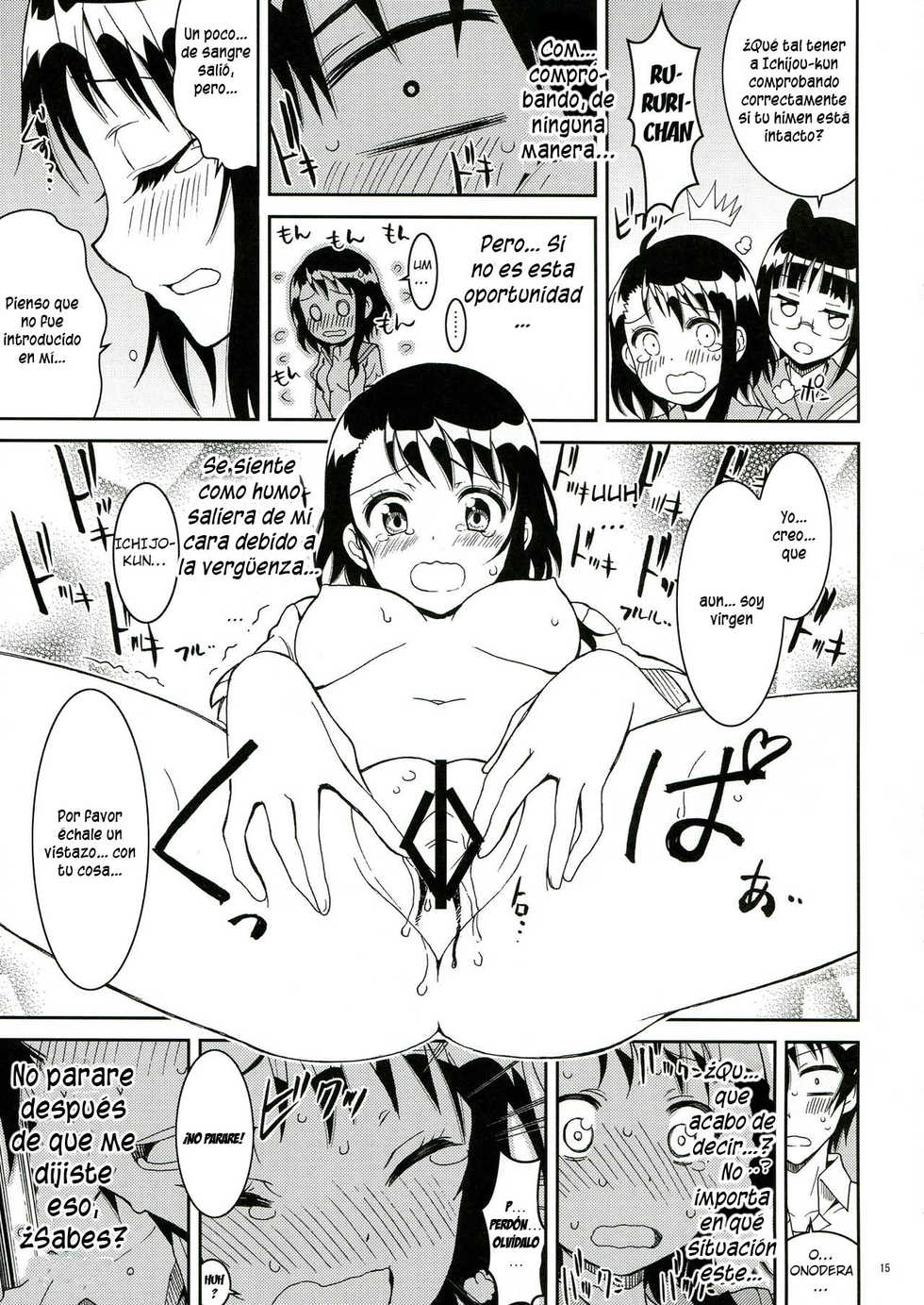 (C84) [Project Harakiri (Kaishaku)] Nisenisekoi 2 (Nisekoi) [Spanish] [Eromonogatari] - Page 14