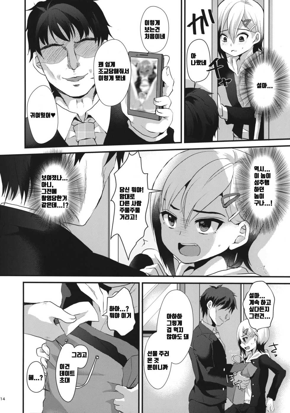 (COMITIA116) [Kome Nouka (Komezawa)] Mesu Ochi Level Lv.1 [Korean] - Page 13