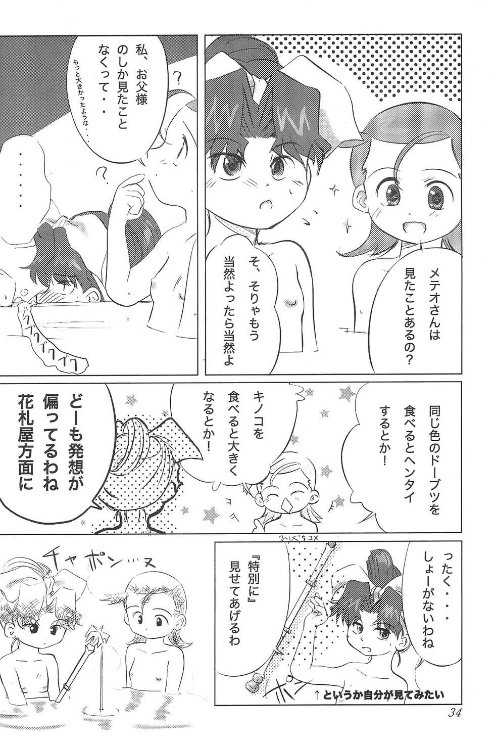 (SC16) [Bitmap Power (Wancho)] Meteo-san to Asobou (Cosmic Baton Girl Comet-san) - Page 36