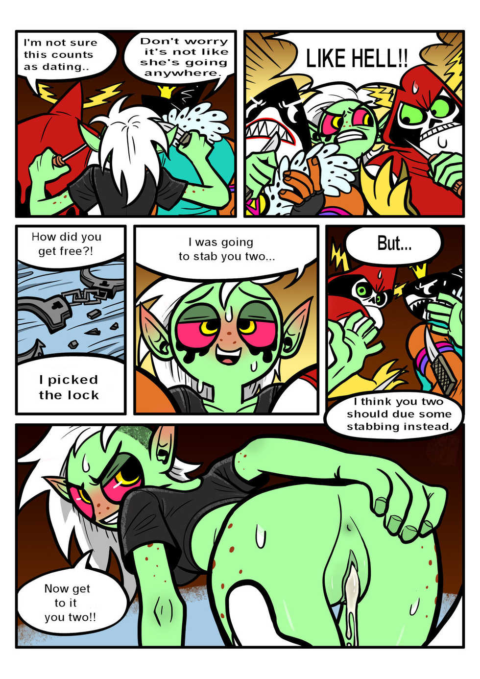 [Atomic Bomb] Dominator's Double Date!! - Page 8