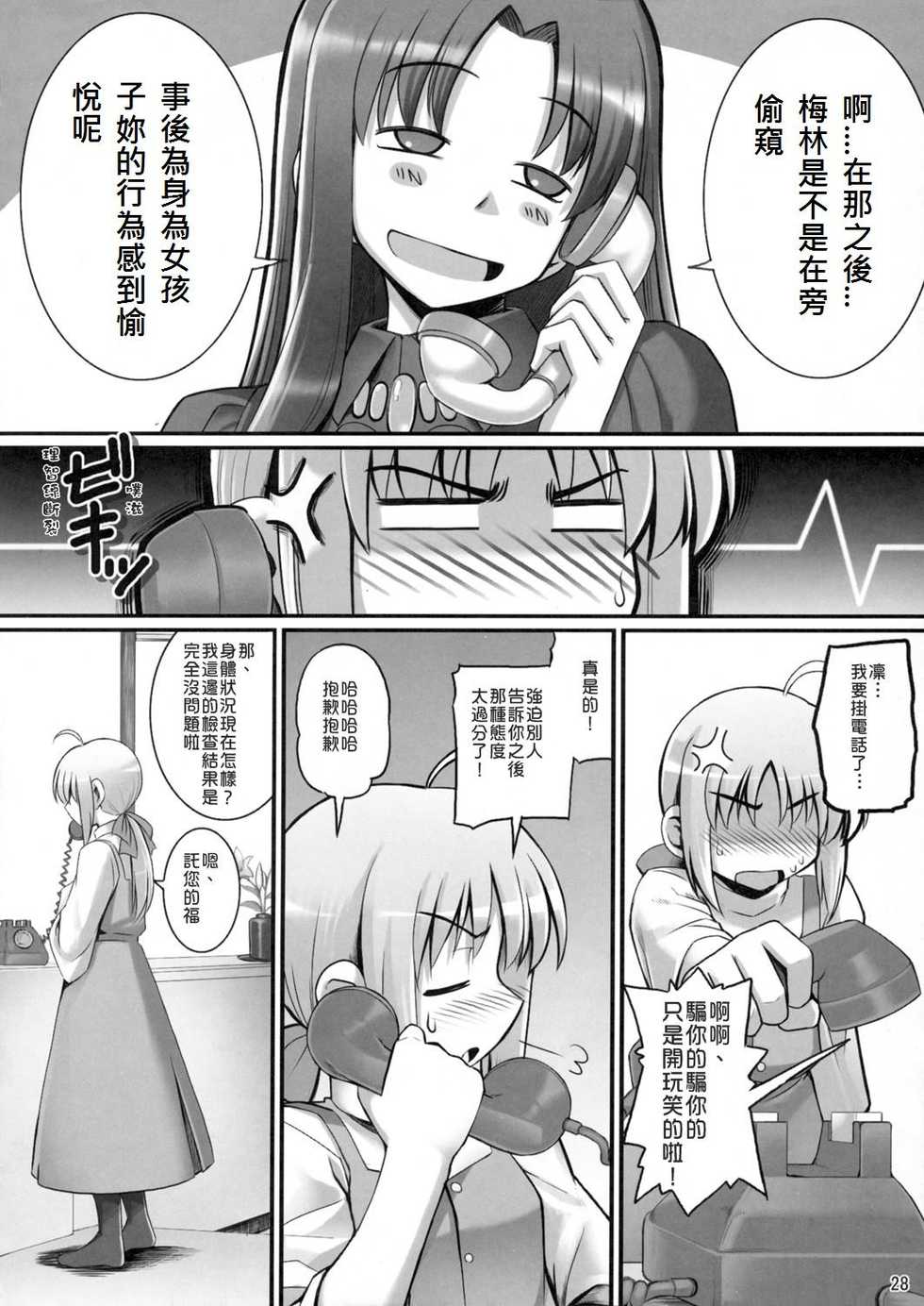 (C72) [RUBBISH Selecting Squad (Namonashi)] RE 06 (Fate/stay night) [Chinese] [588漢化] - Page 27