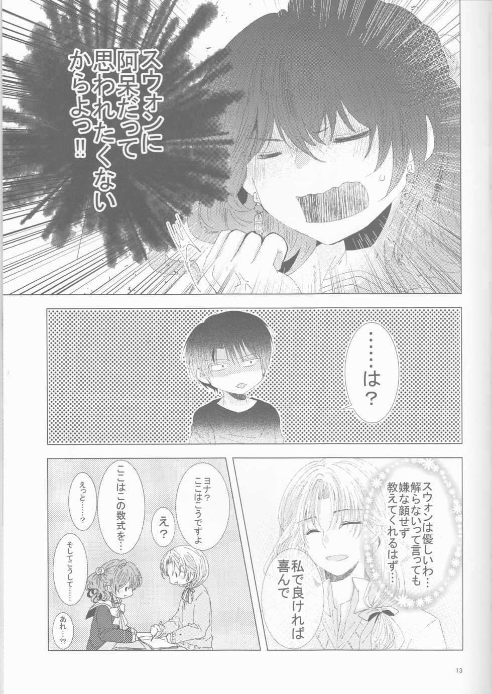 (CCOsaka109) [La.C. (Narumi Meiko)] Oshiete Study (Akatsuki no Yona) - Page 13