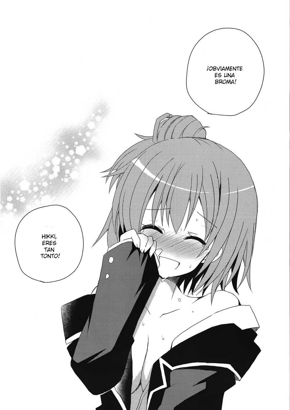 (SC60) [moriQ (Mori Airi)] Saitei! Kimoi! …demo, Suki (Yahari Ore no Seishun Love Come wa Machigatteiru.) [Spanish] [Otakurinos FanSub] - Page 8