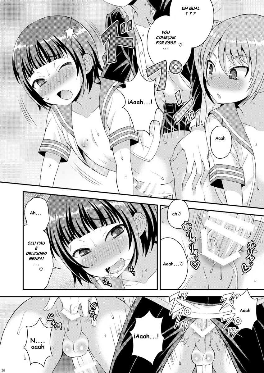 [Datsuryoku Kenkyuukai (Kanbayashi Takaki)] Meshimase Houkago Otokonoko! [Portuguese-BR] [LIANEF] [Digital] - Page 24