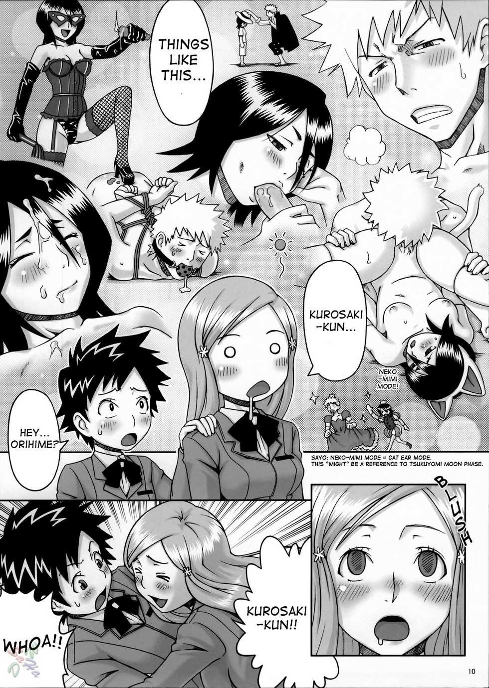 (C67) [Manga Super (Ha-ru, Nekoi Mie)] Cat Life J (BLEACH, Death Note) [English] [SaHa] - Page 11