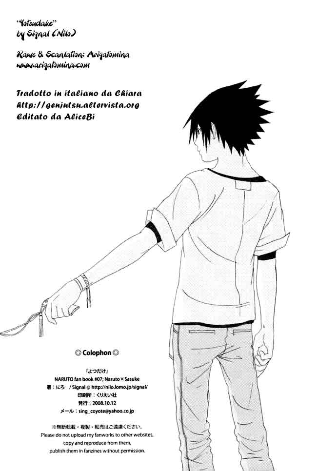 [Signal (Nilo)] Yotsudake (Naruto) [Italian] [GENJUTSU] - Page 33