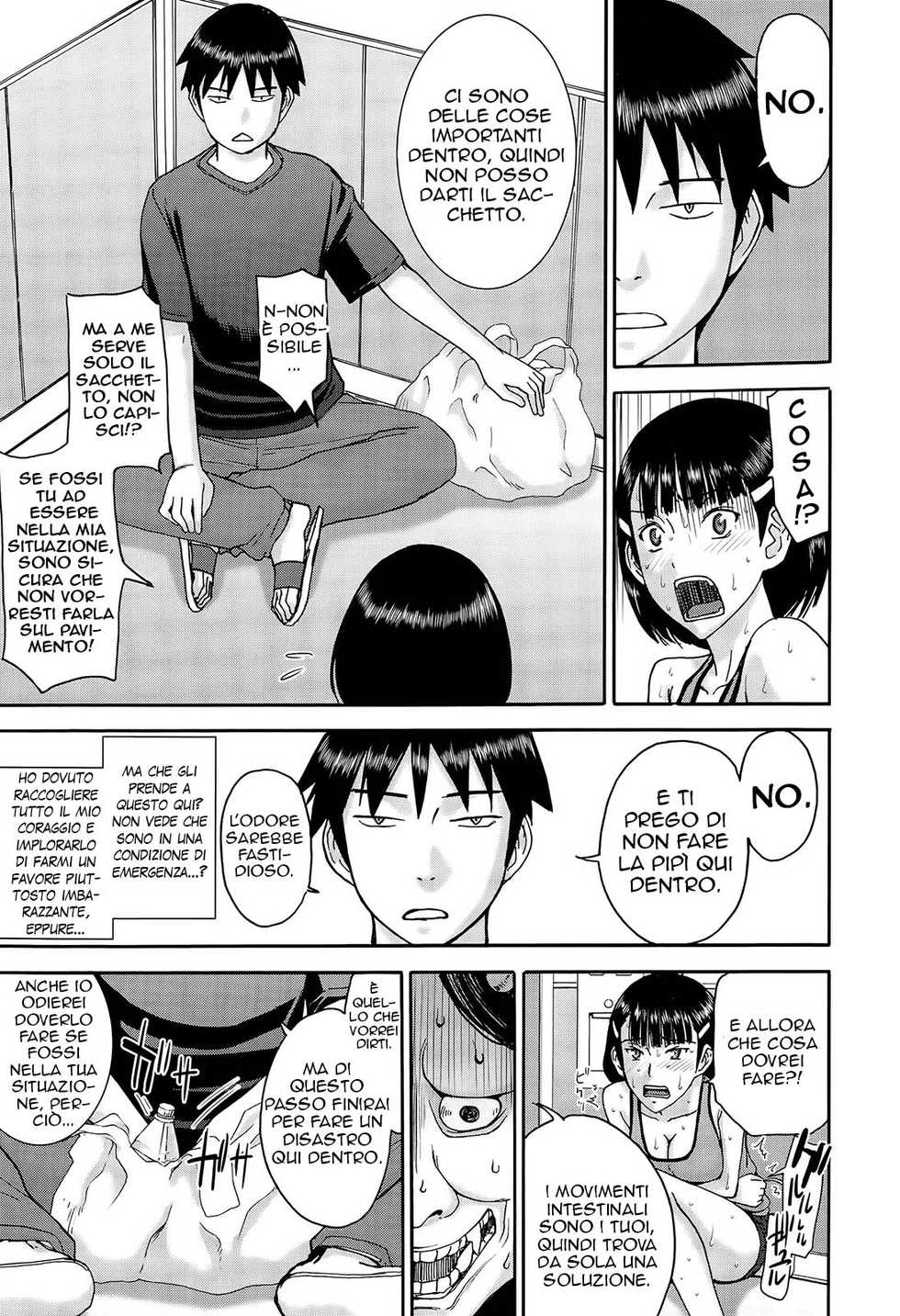 [Inomaru] Inbou no Elevator | Licentious elevator (COMIC Mugen Tensei 2015-10) [Italian] [Hentai Fantasy] - Page 7