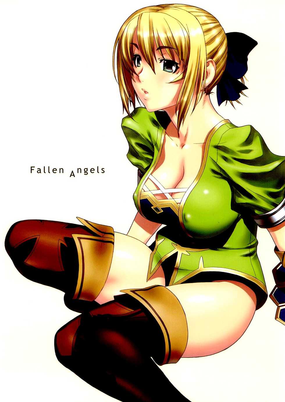 (C67) [Milk Hall (Kansuke)] Fallen Angels (SoulCalibur) [Spanish] [ganstatrad] - Page 1