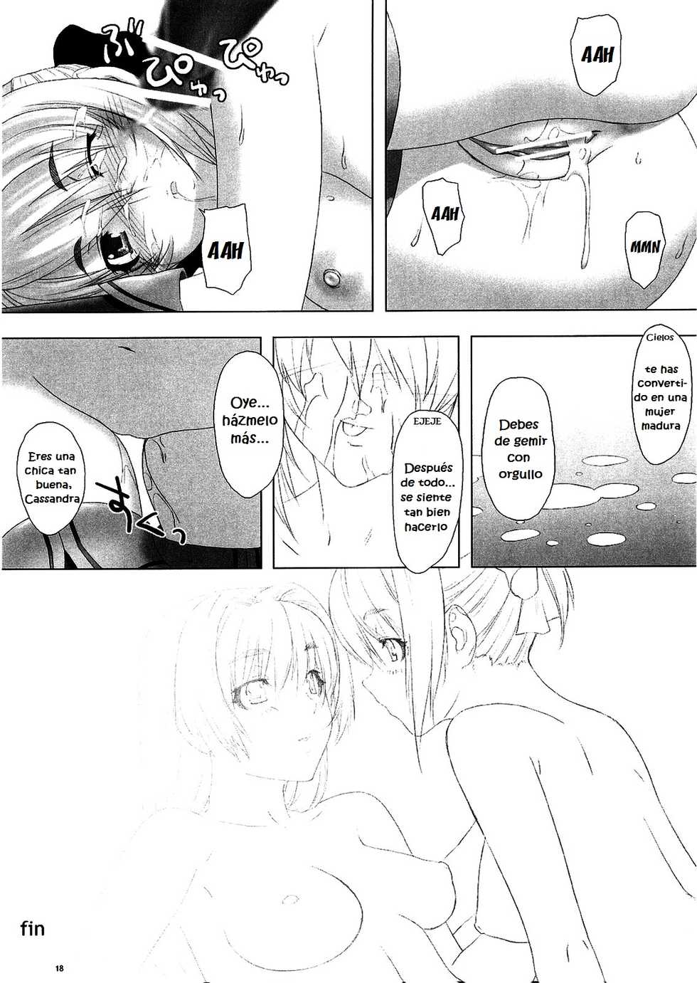 (C67) [Milk Hall (Kansuke)] Fallen Angels (SoulCalibur) [Spanish] [ganstatrad] - Page 17