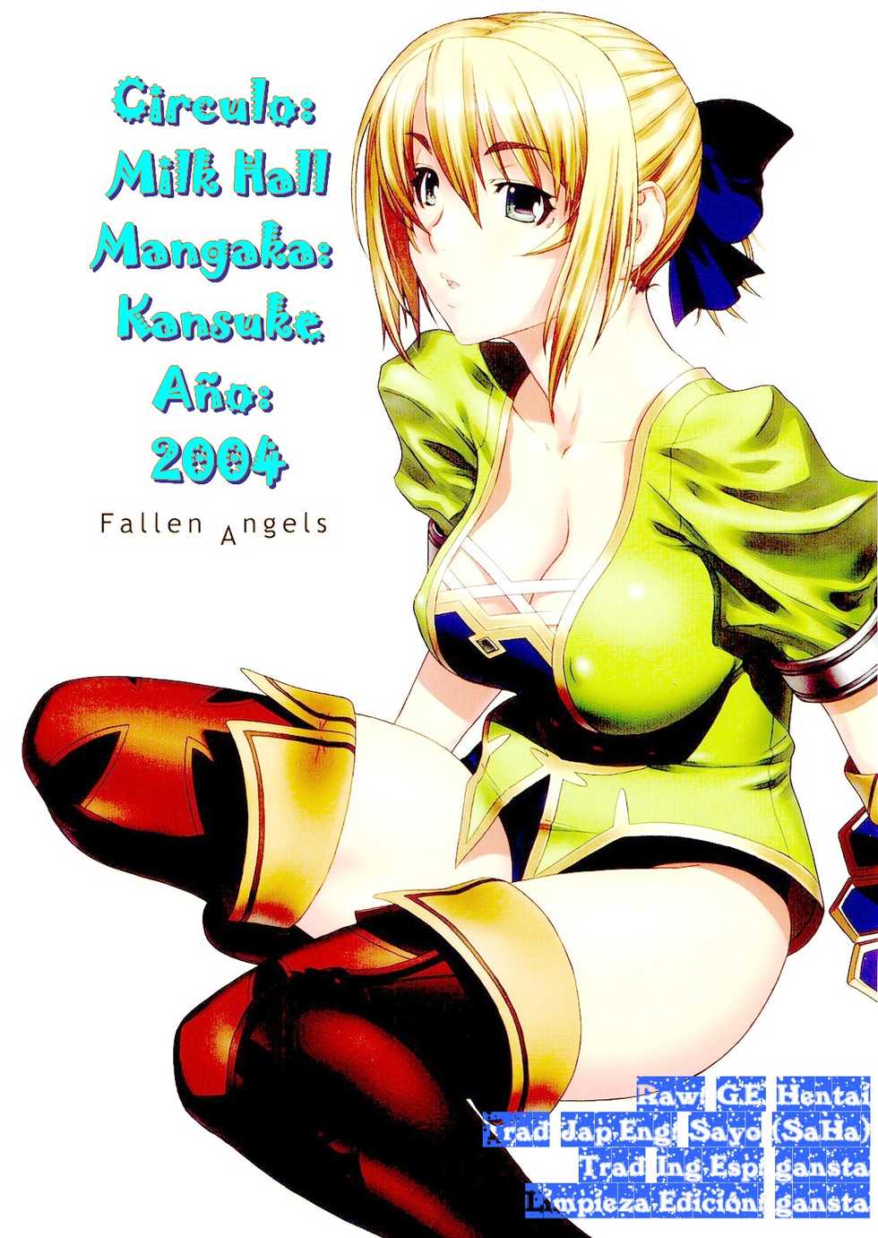 (C67) [Milk Hall (Kansuke)] Fallen Angels (SoulCalibur) [Spanish] [ganstatrad] - Page 27